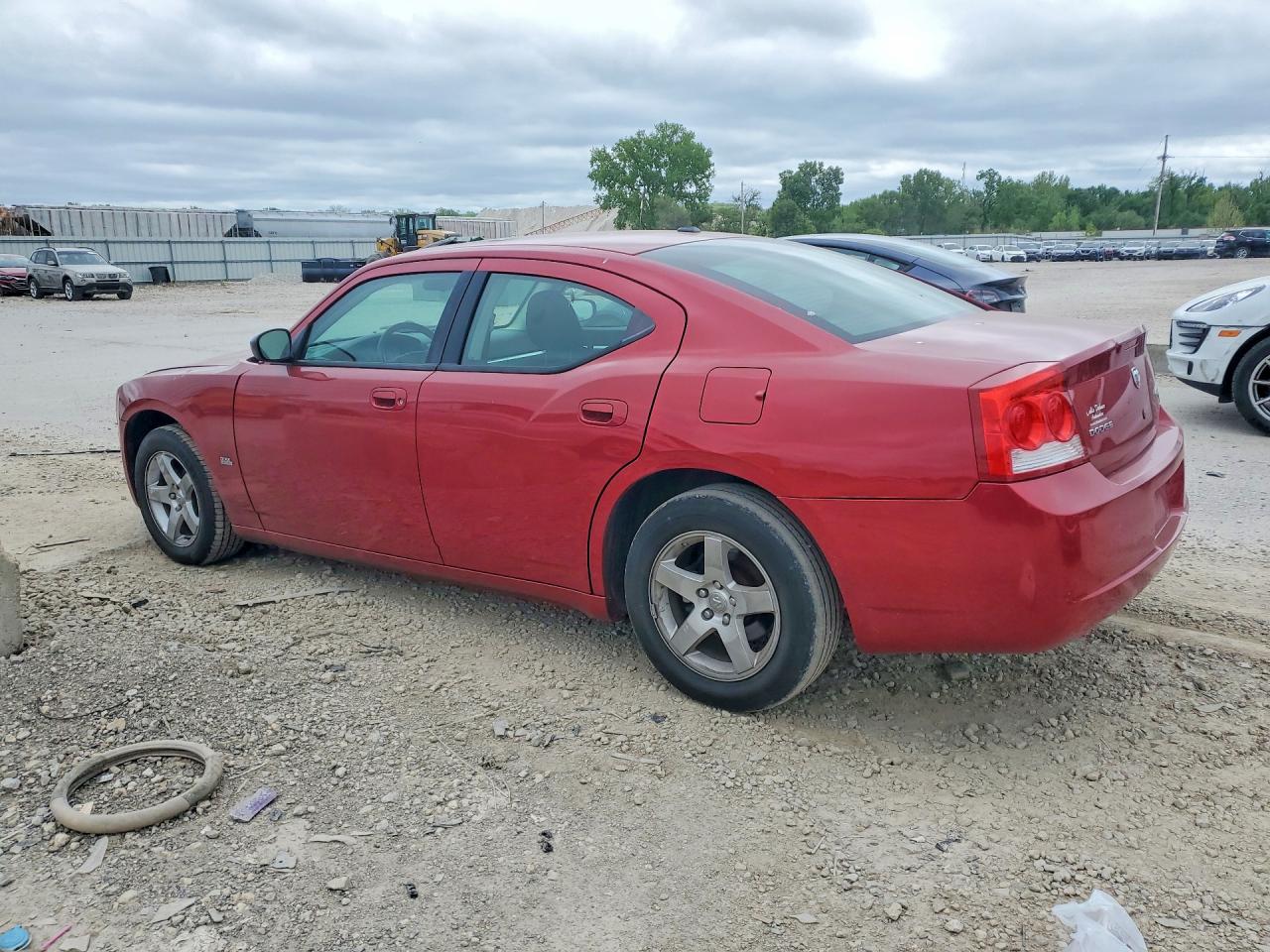 2009 Dodge Charger Sxt Red vin: 2B3KA33V09H513922