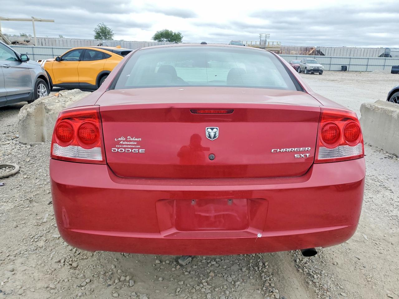 2009 Dodge Charger Sxt Red vin: 2B3KA33V09H513922