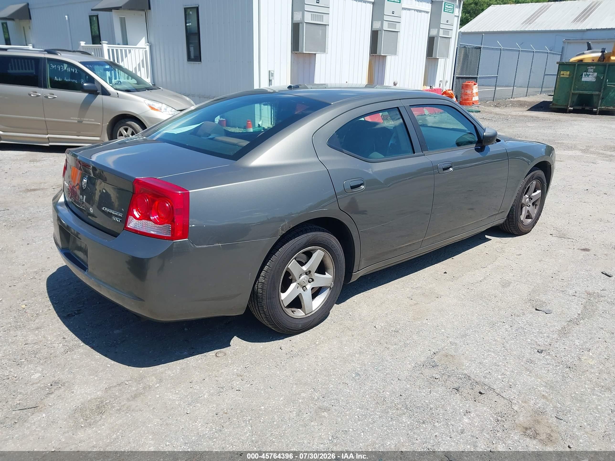 2009 Dodge Charger Sxt Gray vin: 2B3KA33V09H595280