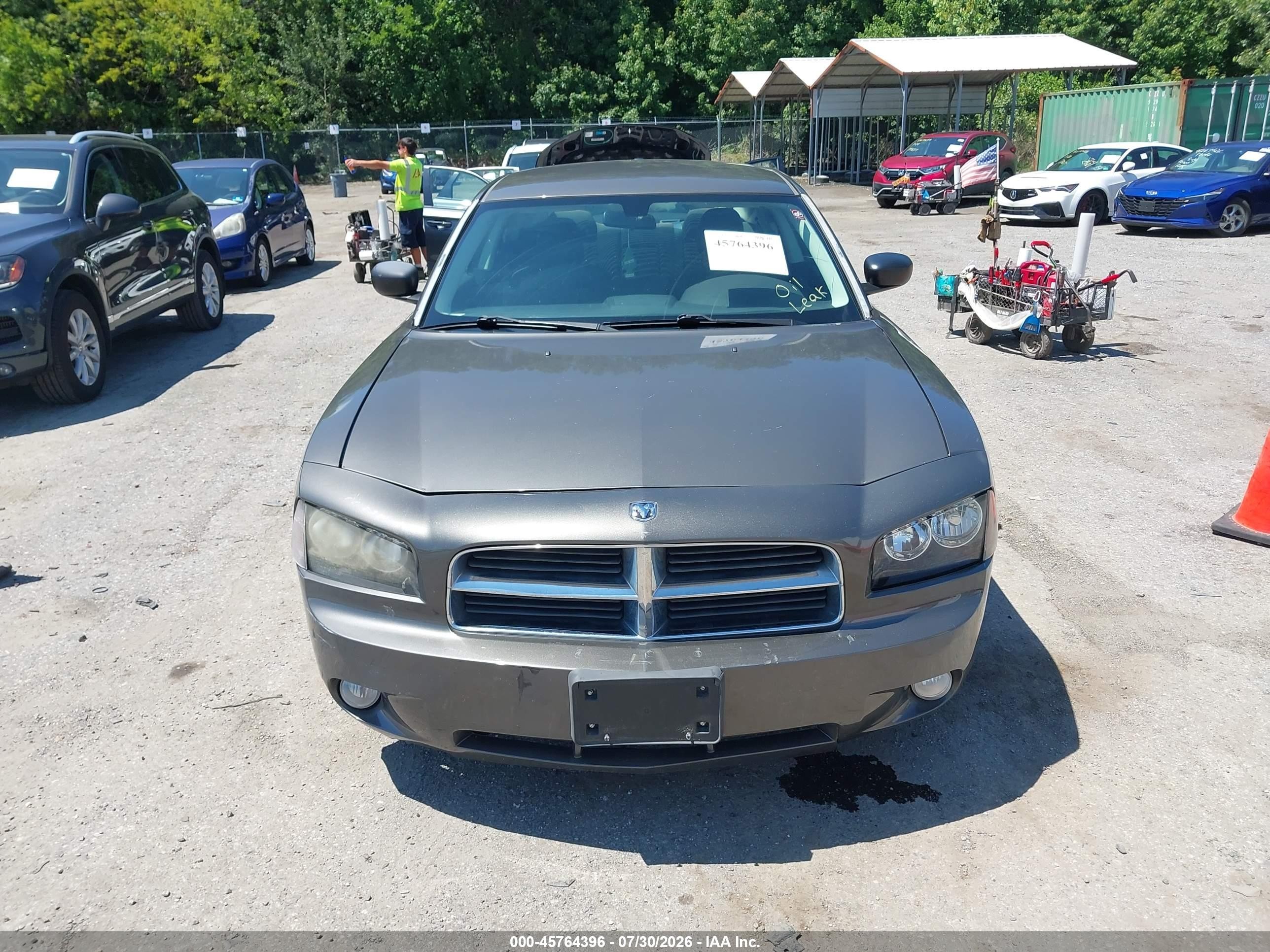 2009 Dodge Charger Sxt Gray vin: 2B3KA33V09H595280