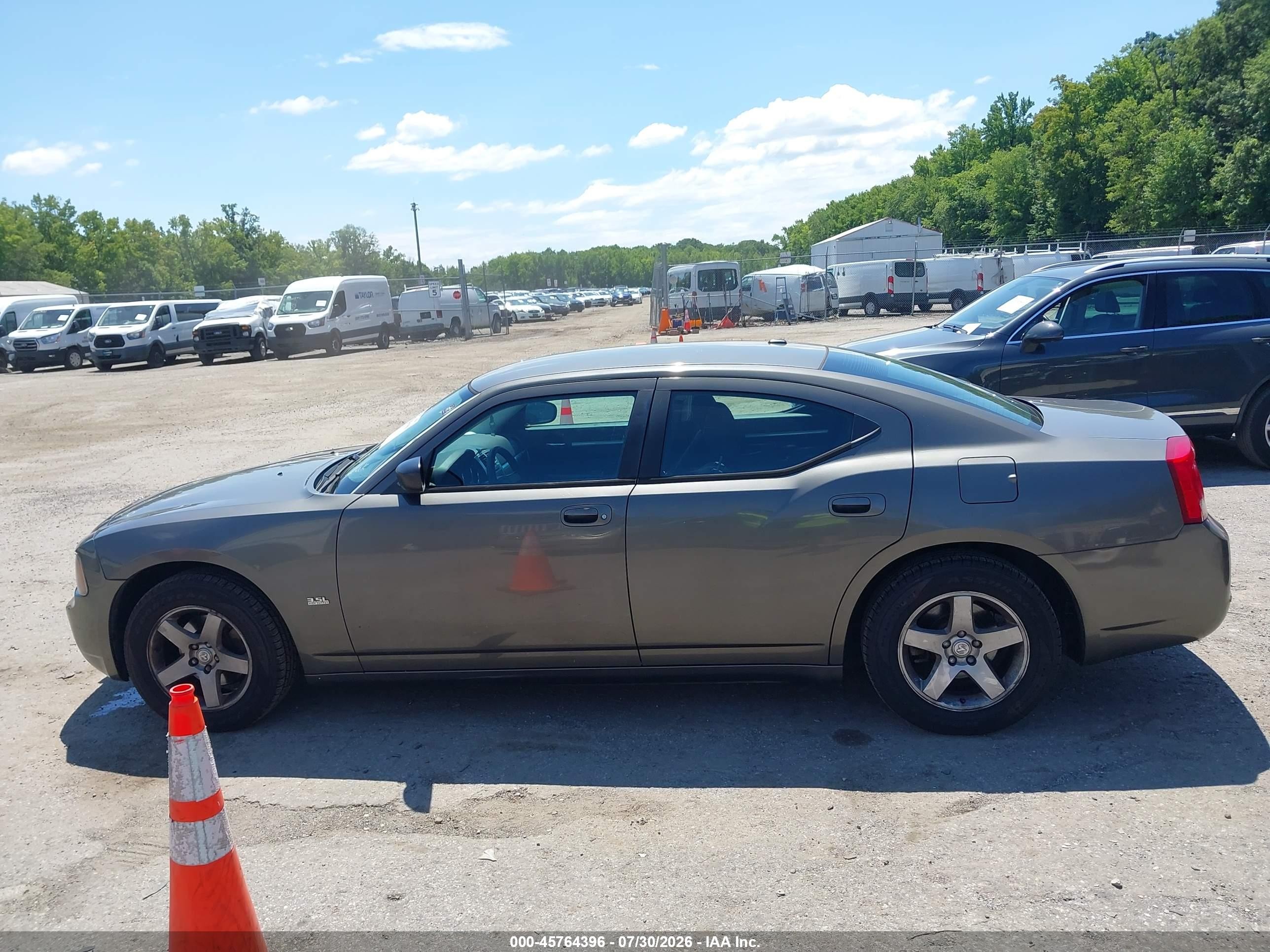 2009 Dodge Charger Sxt Gray vin: 2B3KA33V09H595280