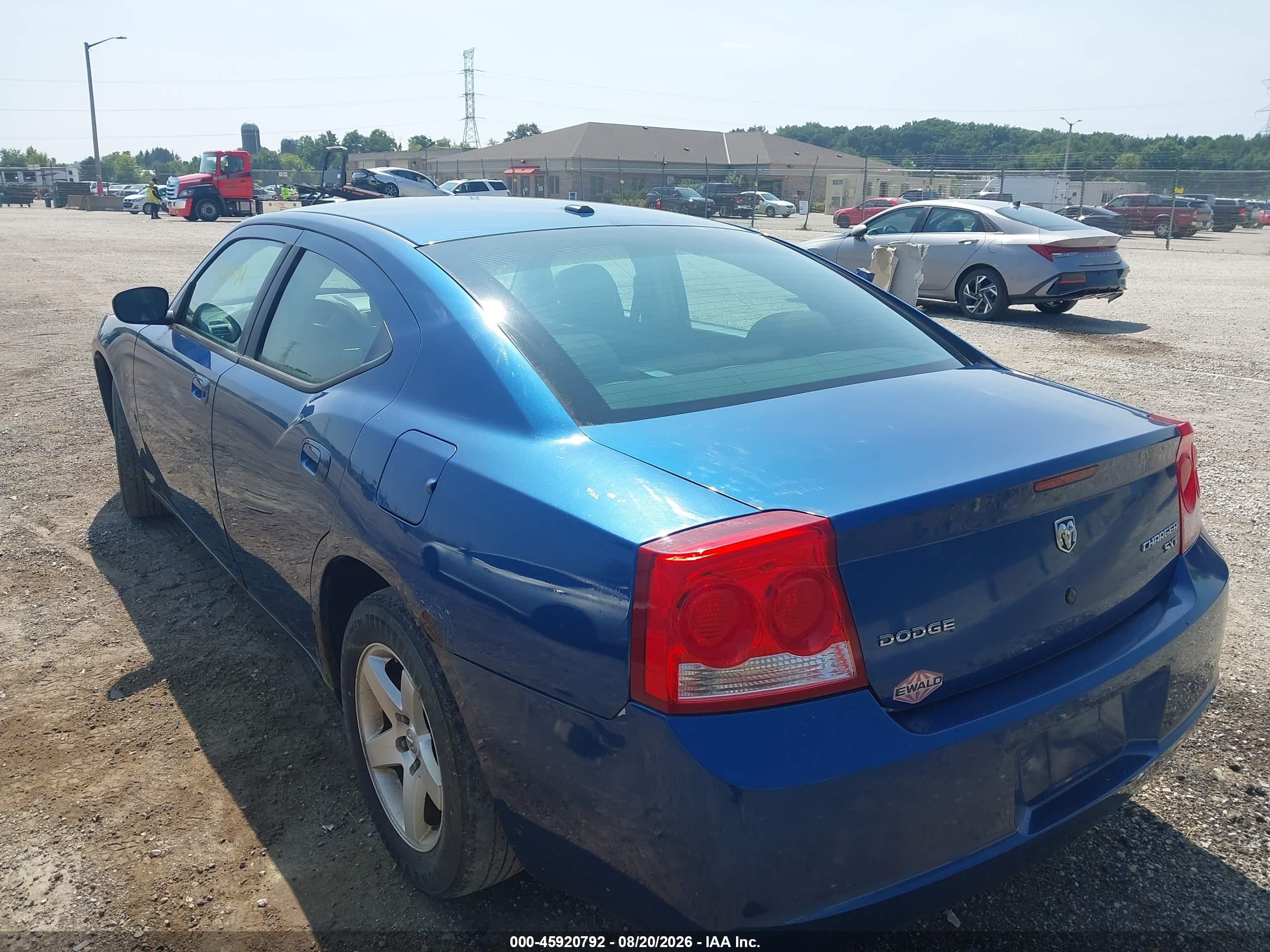 2009 Dodge Charger Sxt Синий vin: 2B3KA33V19H513038