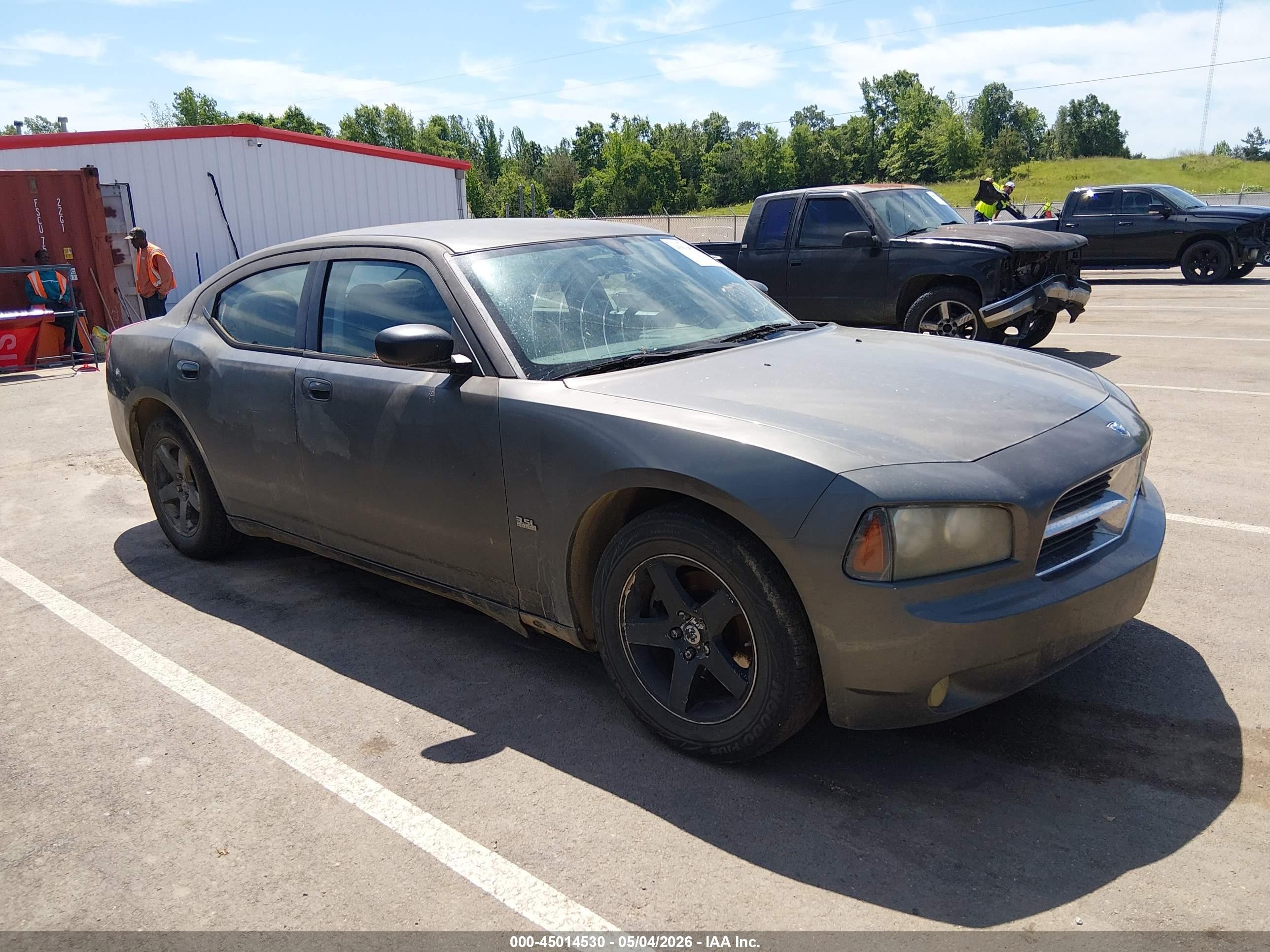 2009 Dodge Charger Sxt Gray vin: 2B3KA33V19H532429