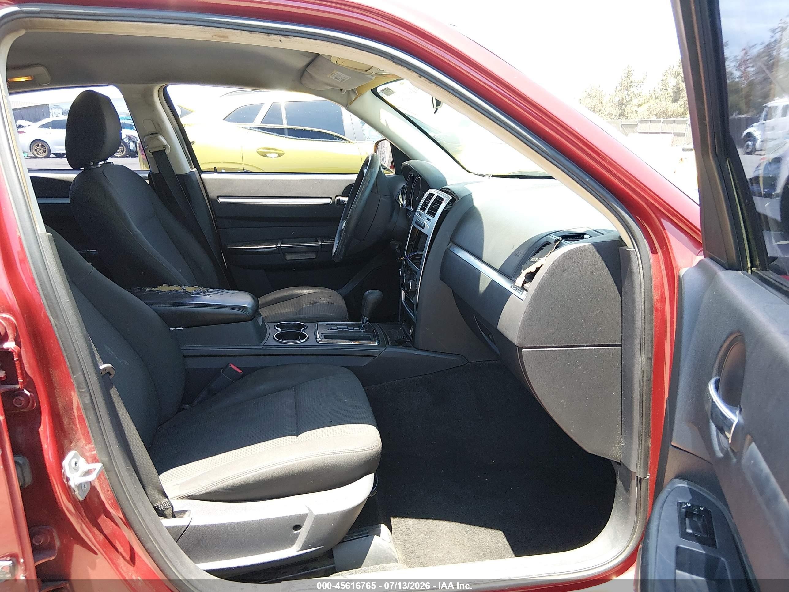 2009 Dodge Charger Sxt Red vin: 2B3KA33V19H532947