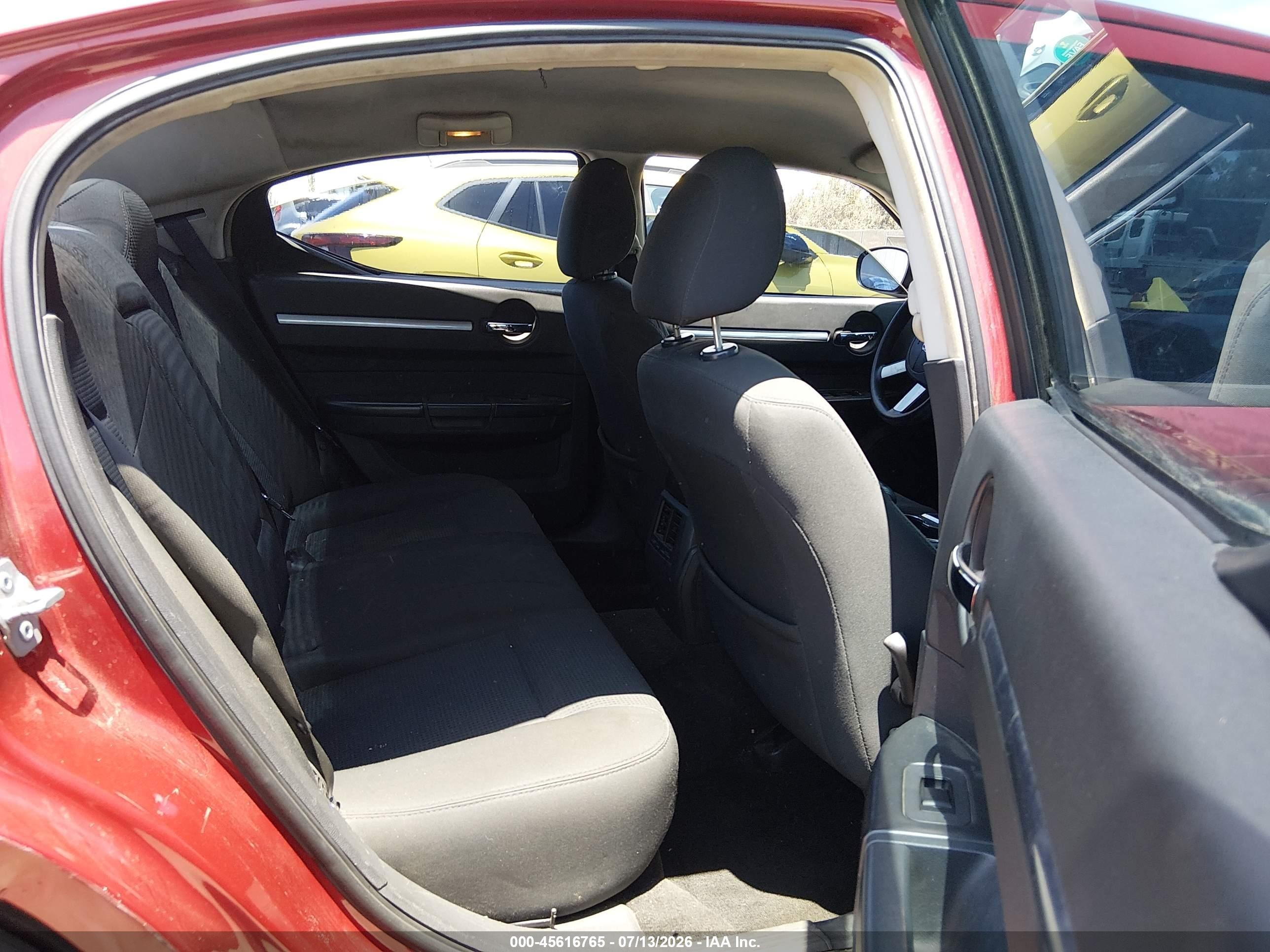 2009 Dodge Charger Sxt Red vin: 2B3KA33V19H532947