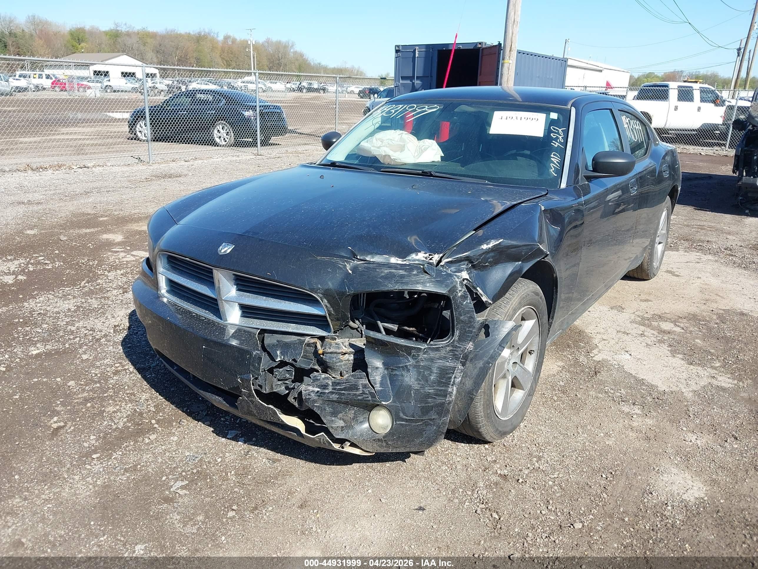 2009 Dodge Charger Sxt Black vin: 2B3KA33V19H592727