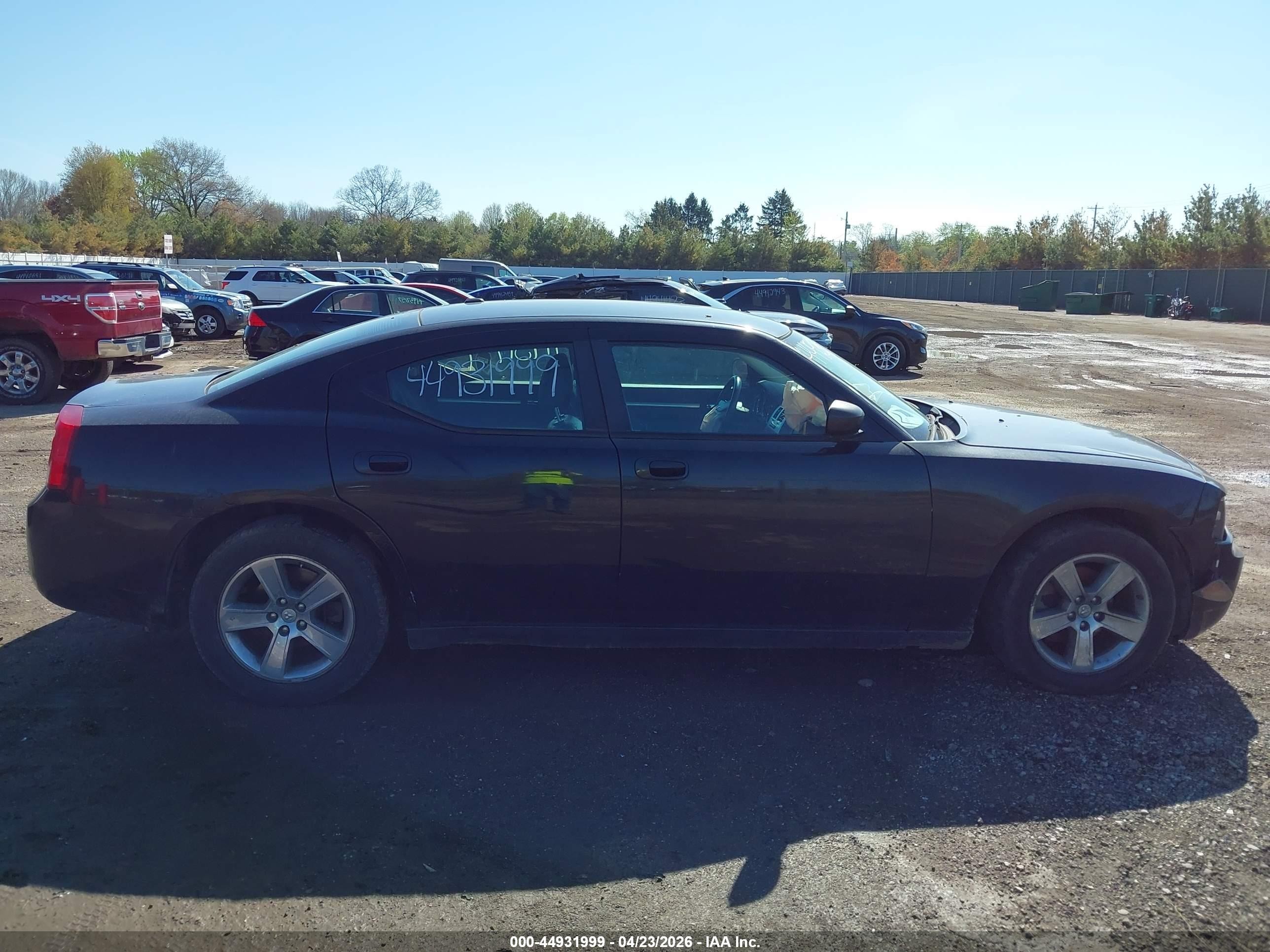 2009 Dodge Charger Sxt Black vin: 2B3KA33V19H592727