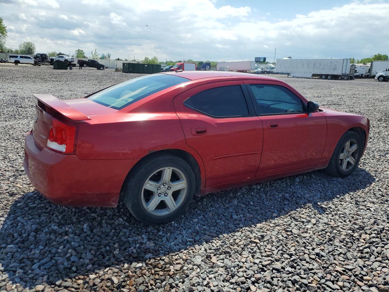 2009 Dodge Charger Sxt Красный vin: 2B3KA33V29H627727