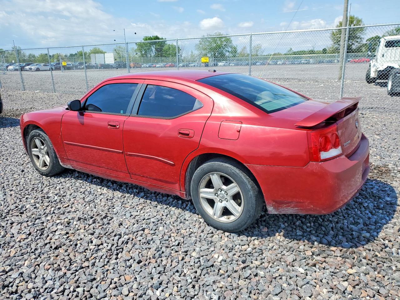 2009 Dodge Charger Sxt Красный vin: 2B3KA33V29H627727