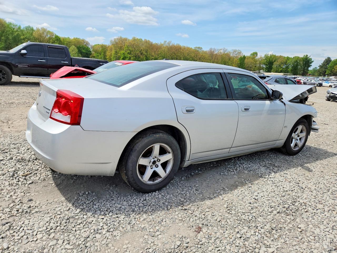 2009 Dodge Charger Sxt Silver vin: 2B3KA33V39H540208