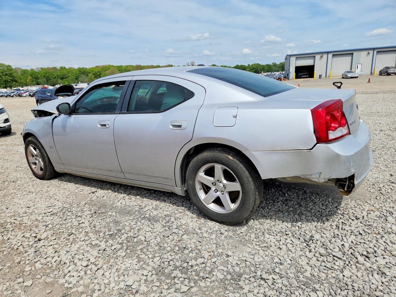 2009 Dodge Charger Sxt Silver vin: 2B3KA33V39H540208