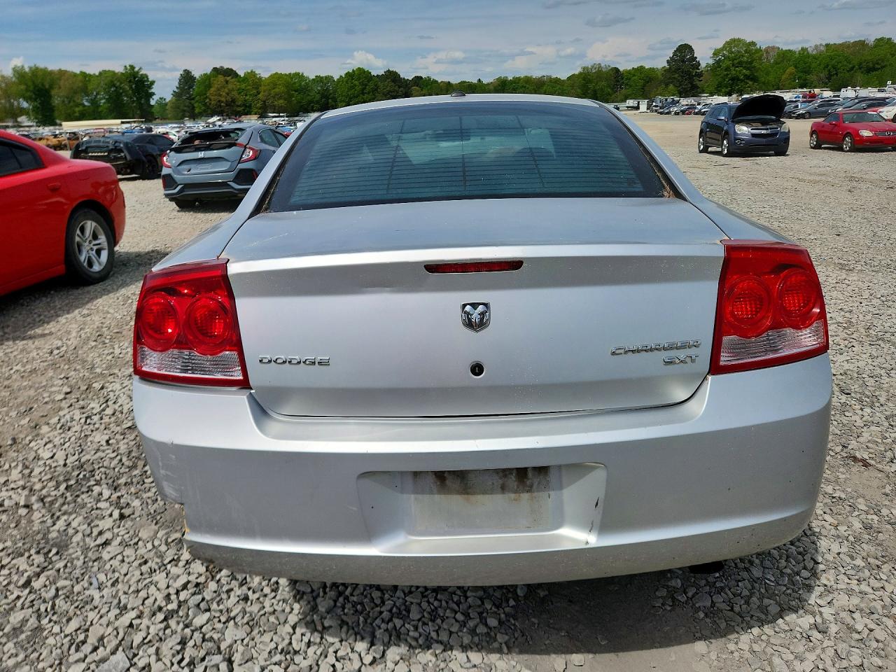 2009 Dodge Charger Sxt Silver vin: 2B3KA33V39H540208