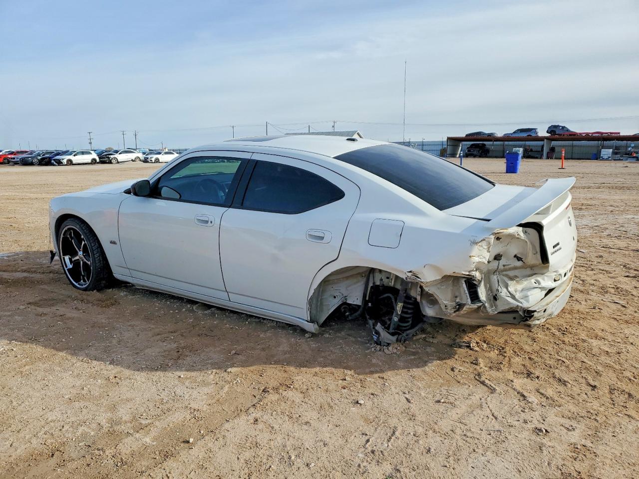 2009 Dodge Charger Sxt White vin: 2B3KA33V59H503841