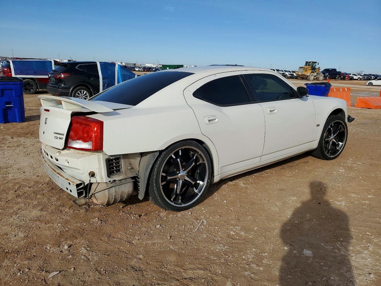 2009 Dodge Charger Sxt White vin: 2B3KA33V59H503841
