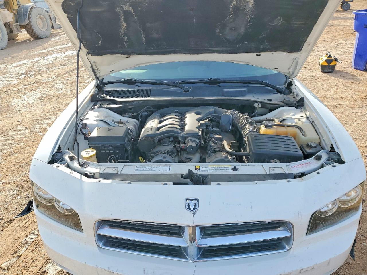 2009 Dodge Charger Sxt White vin: 2B3KA33V59H503841