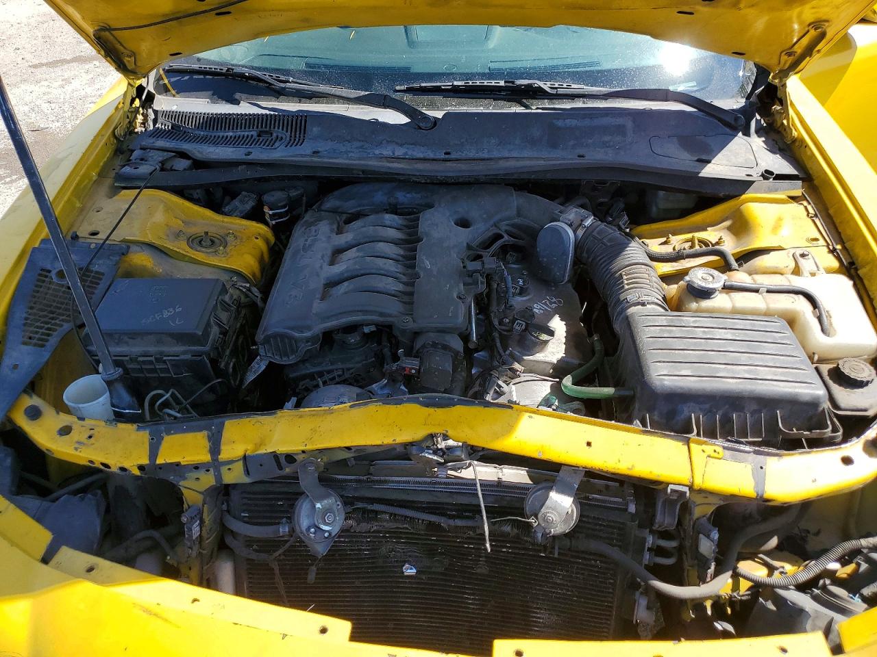 2009 Dodge Charger Sxt Желтый vin: 2B3KA33V79H540003