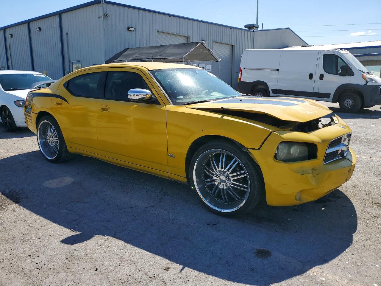 2009 Dodge Charger Sxt Желтый vin: 2B3KA33V79H540003