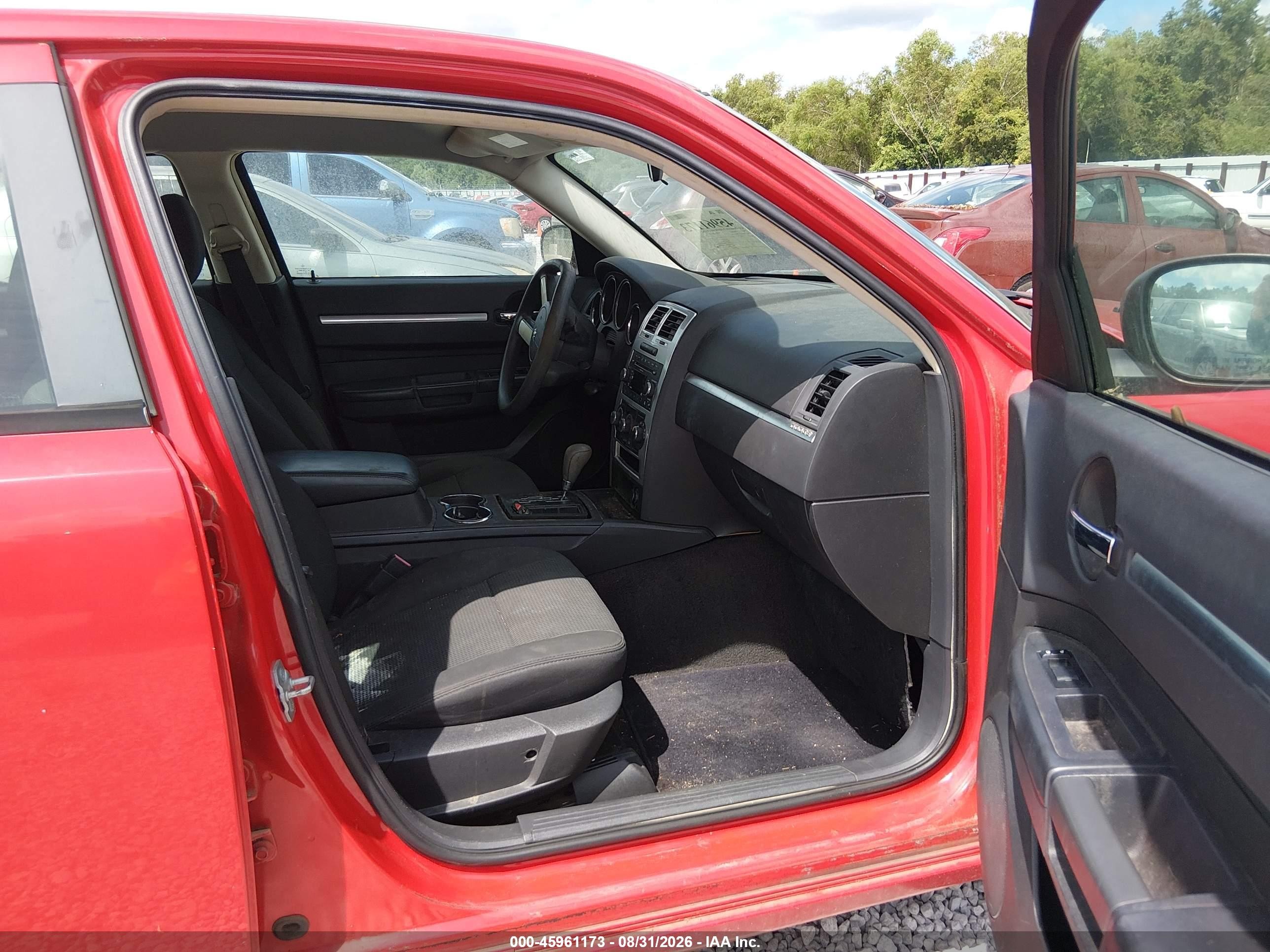 2009 Dodge Charger Sxt Red vin: 2B3KA33V79H595194