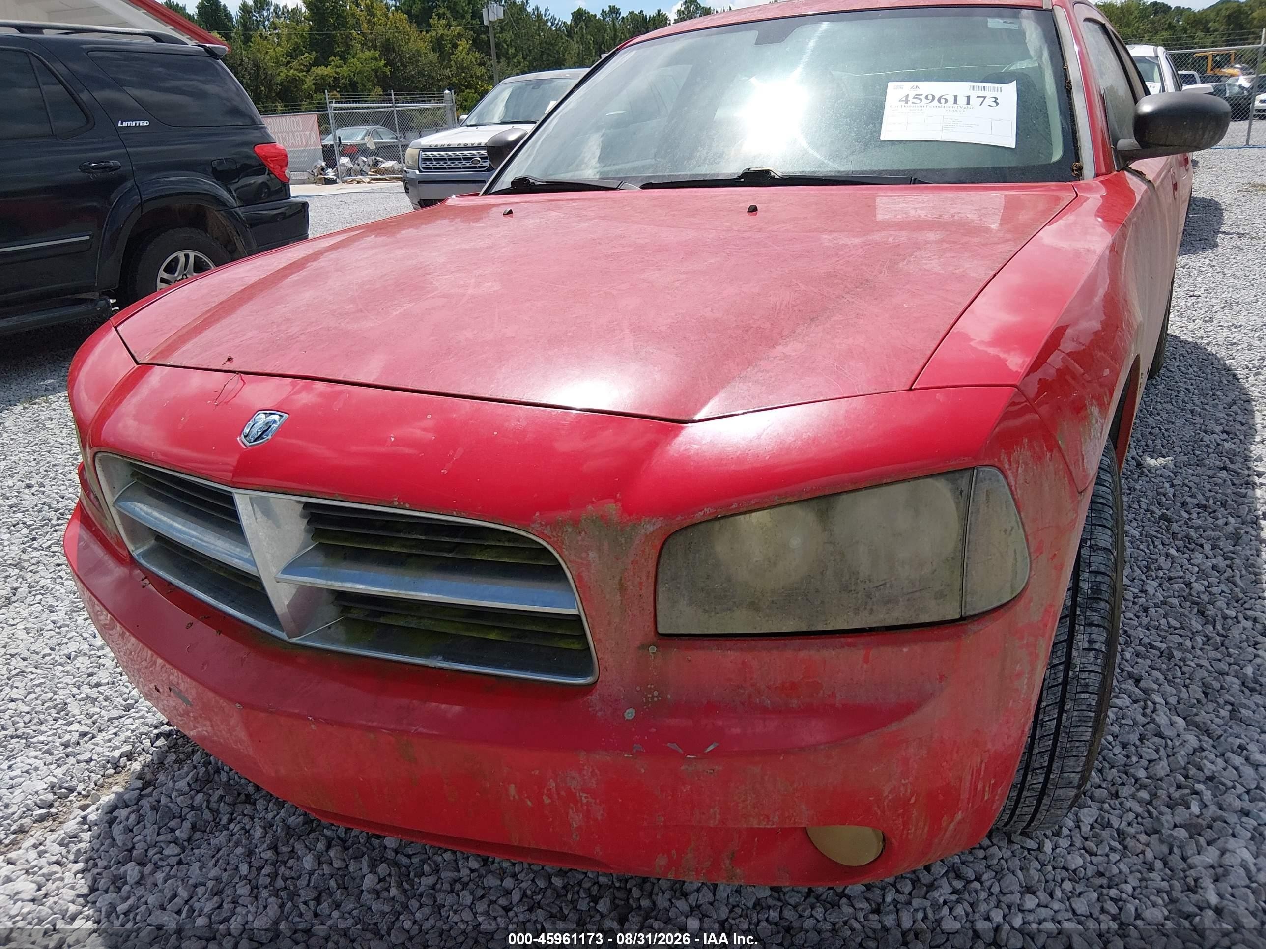 2009 Dodge Charger Sxt Red vin: 2B3KA33V79H595194