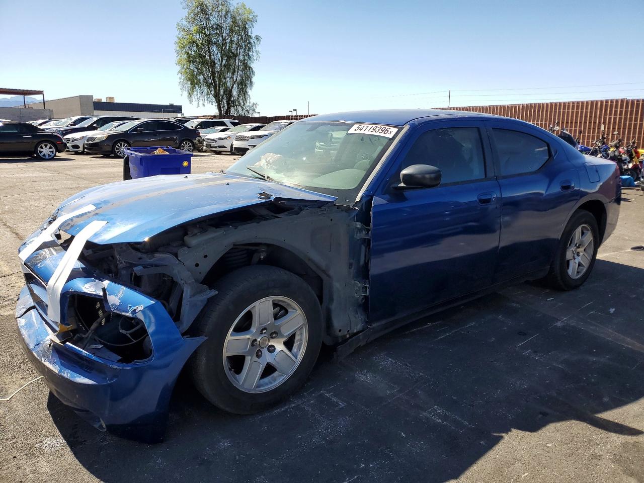 2009 Dodge Charger Sxt Blue vin: 2B3KA33V79H622197