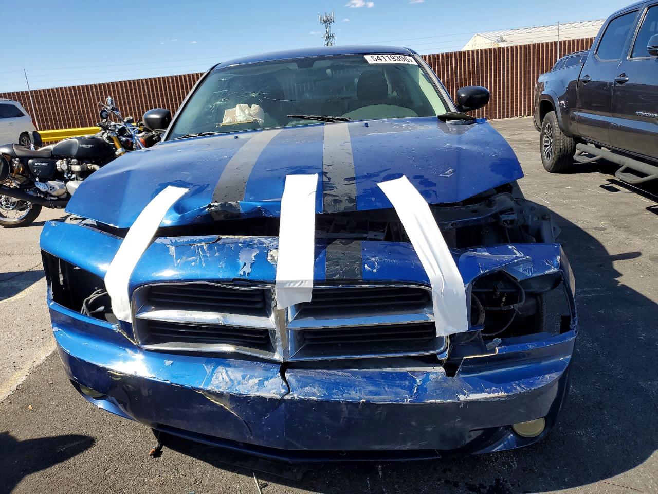 2009 Dodge Charger Sxt Blue vin: 2B3KA33V79H622197