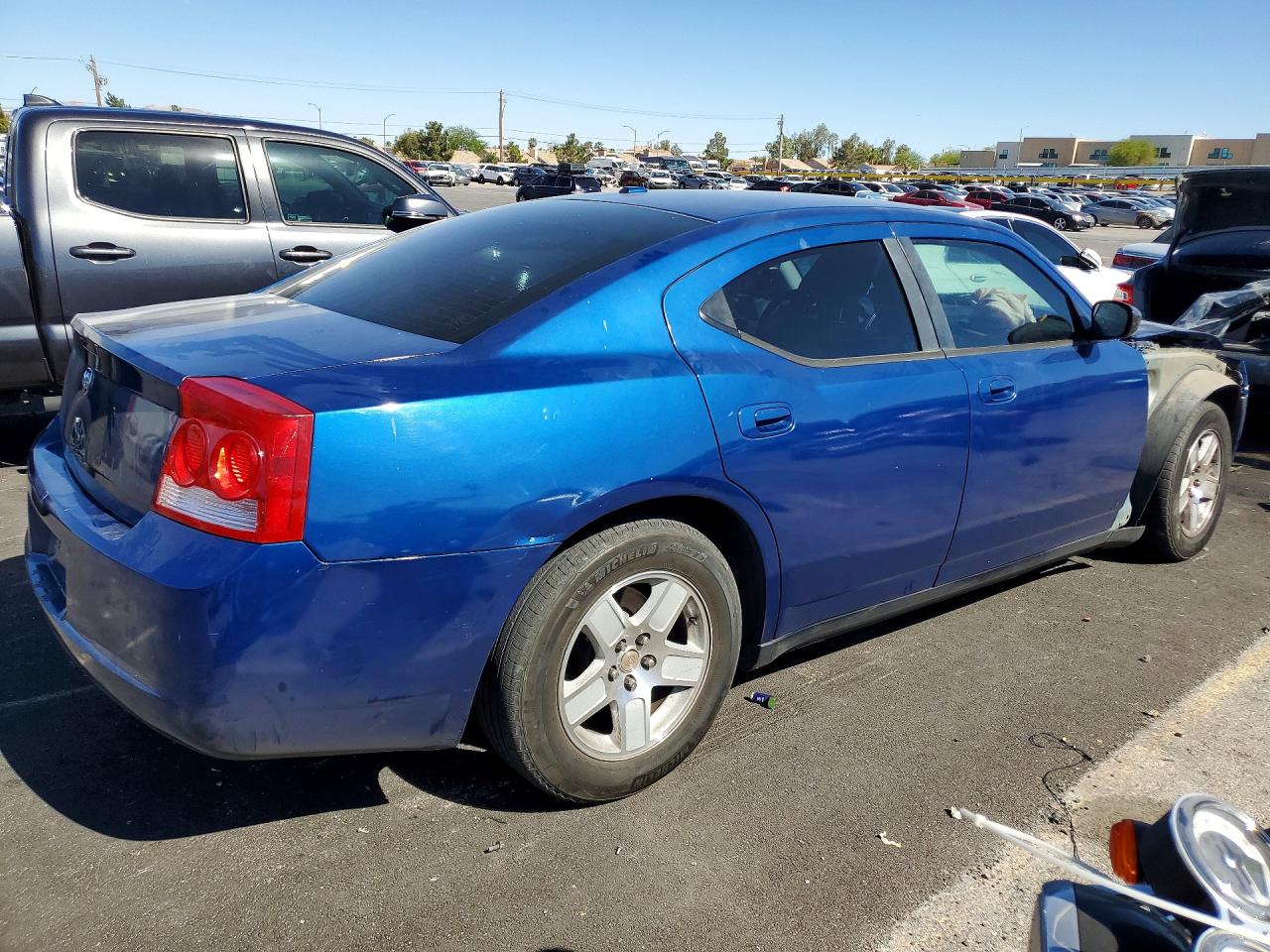 2009 Dodge Charger Sxt Blue vin: 2B3KA33V79H622197