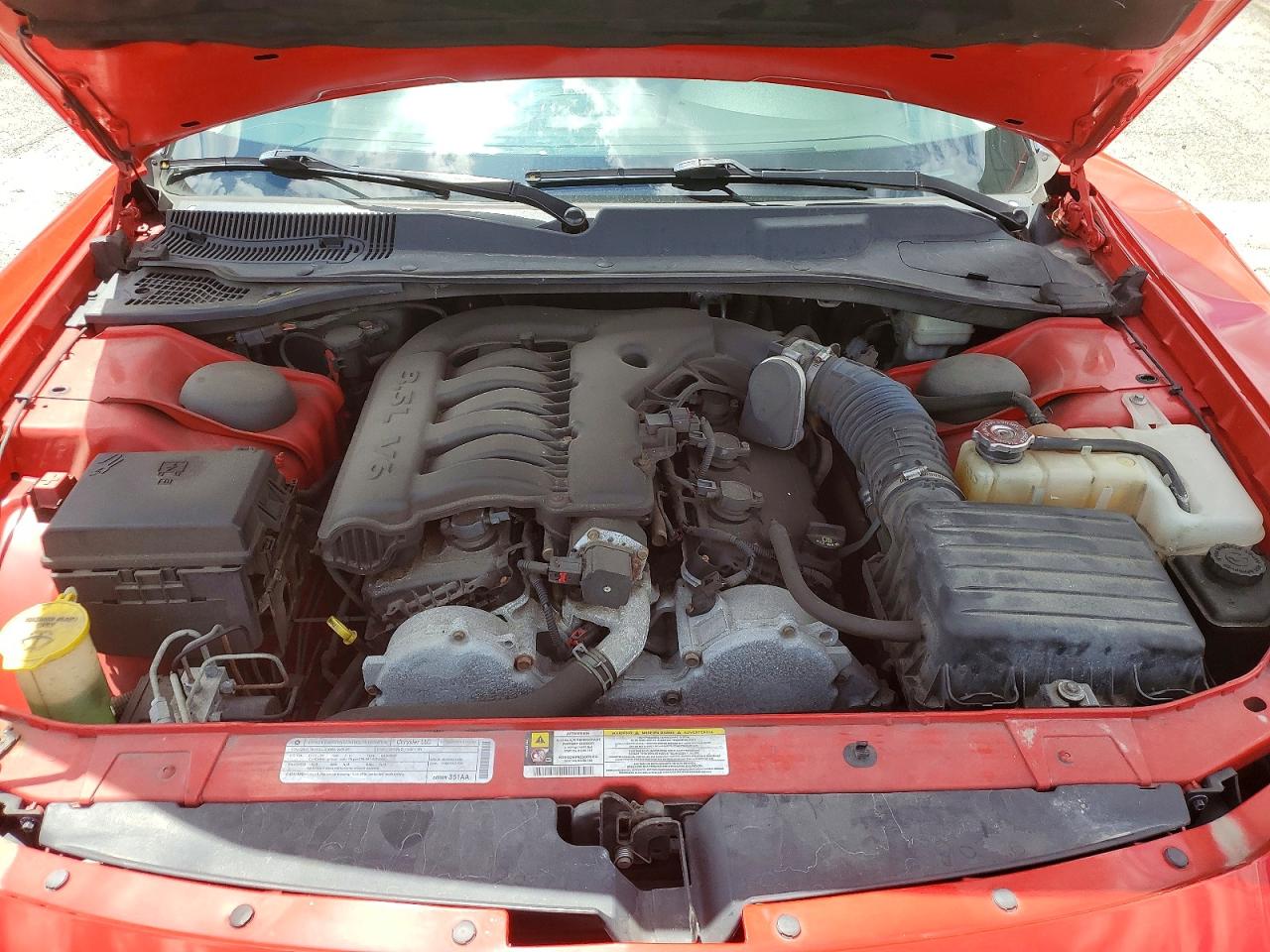 2009 Dodge Charger Sxt Red vin: 2B3KA33V89H617803