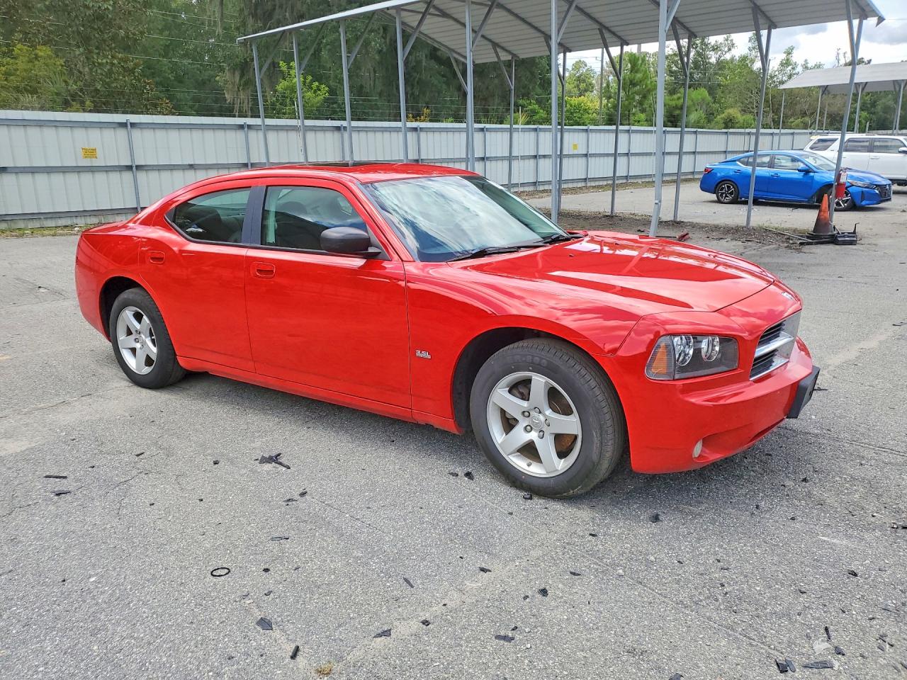 2009 Dodge Charger Sxt Red vin: 2B3KA33V89H617803