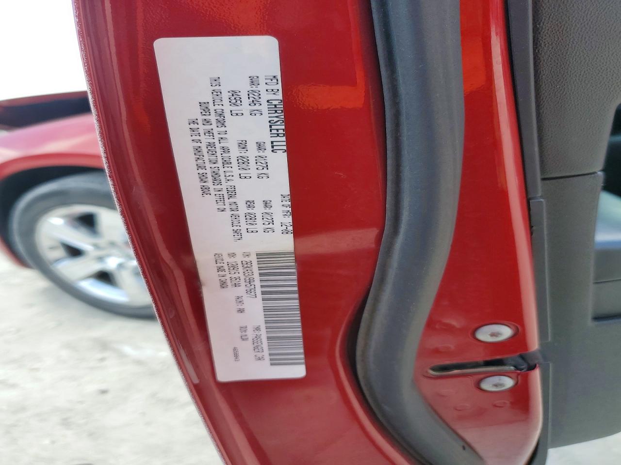 2009 Dodge Charger Sxt Red vin: 2B3KA33V99H576677
