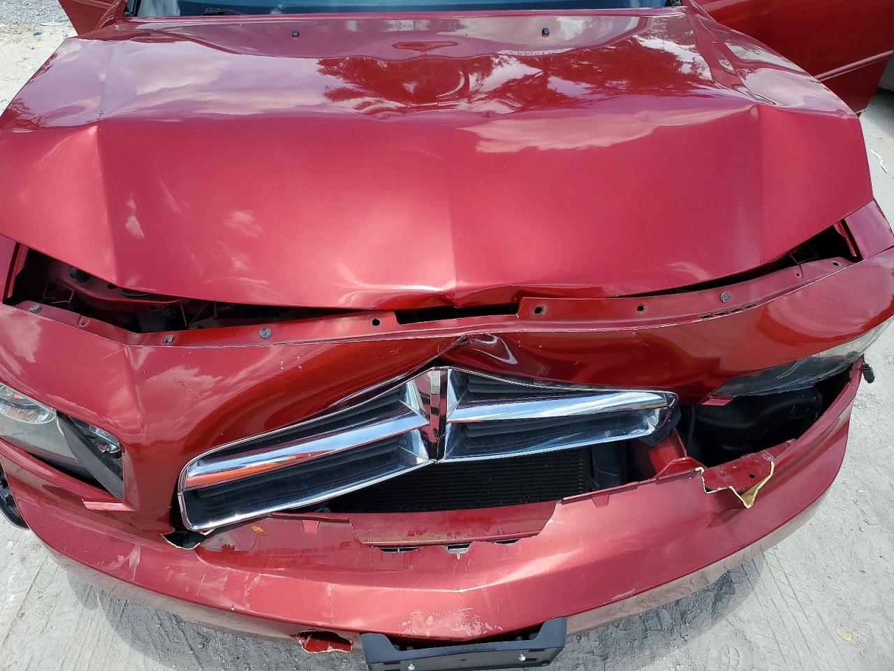 2009 Dodge Charger Sxt Red vin: 2B3KA33V99H576677