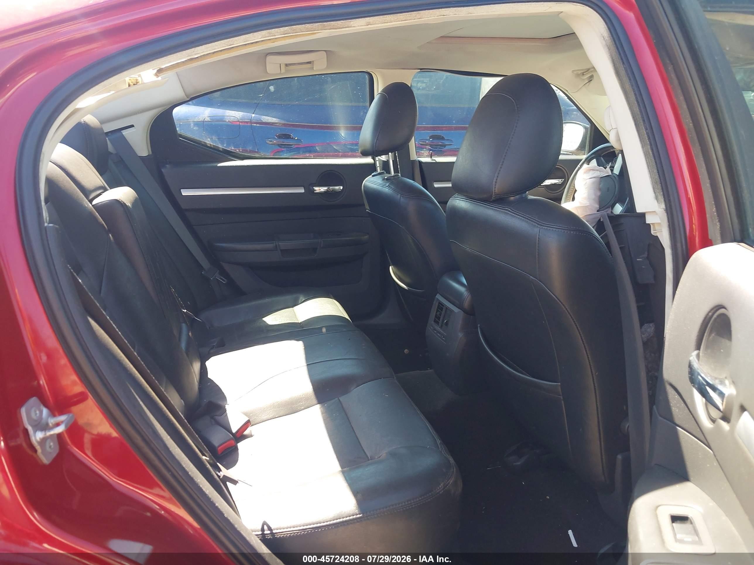 2009 Dodge Charger Sxt Red vin: 2B3KA33VX9H503835