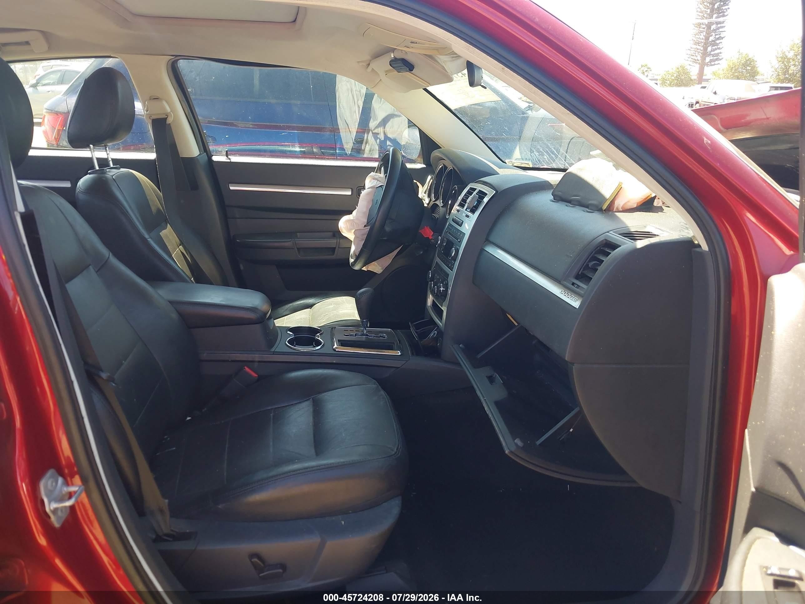 2009 Dodge Charger Sxt Red vin: 2B3KA33VX9H503835