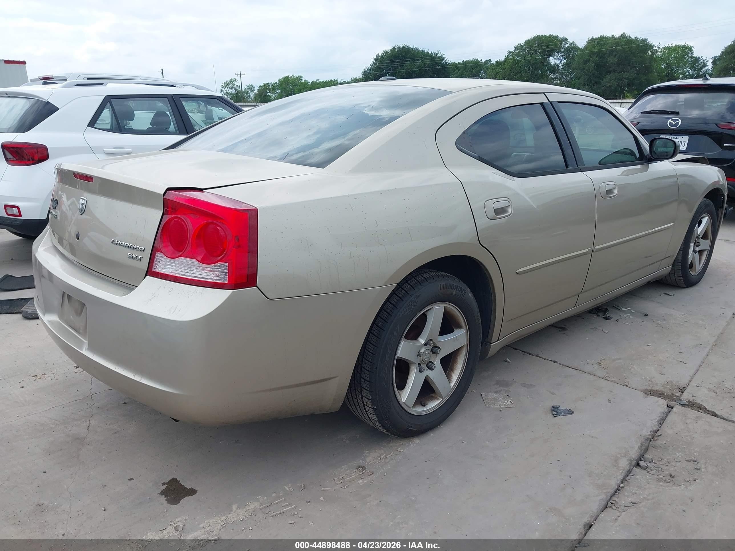 2009 Dodge Charger Sxt Gold vin: 2B3KA33VX9H584965