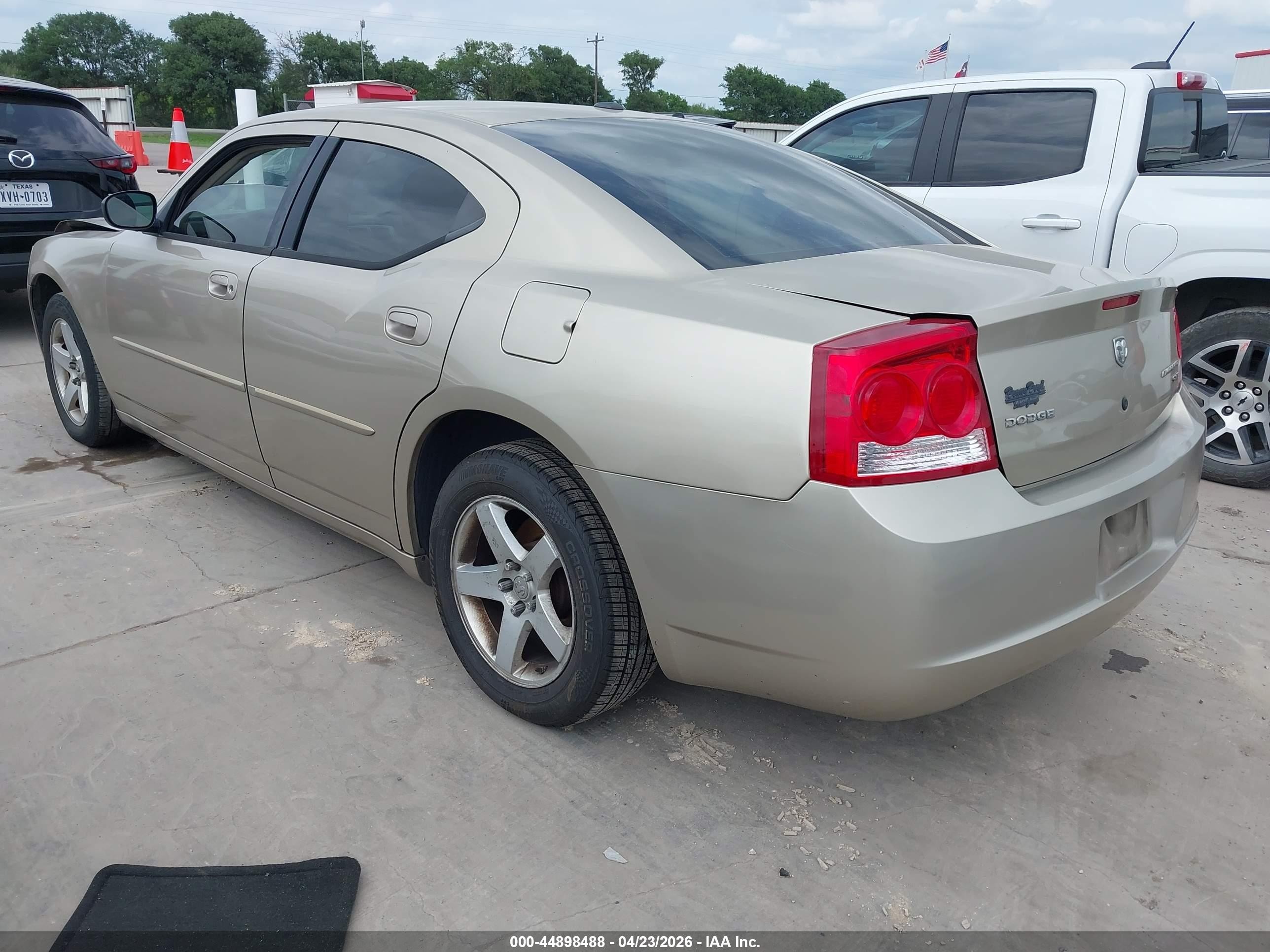 2009 Dodge Charger Sxt Gold vin: 2B3KA33VX9H584965