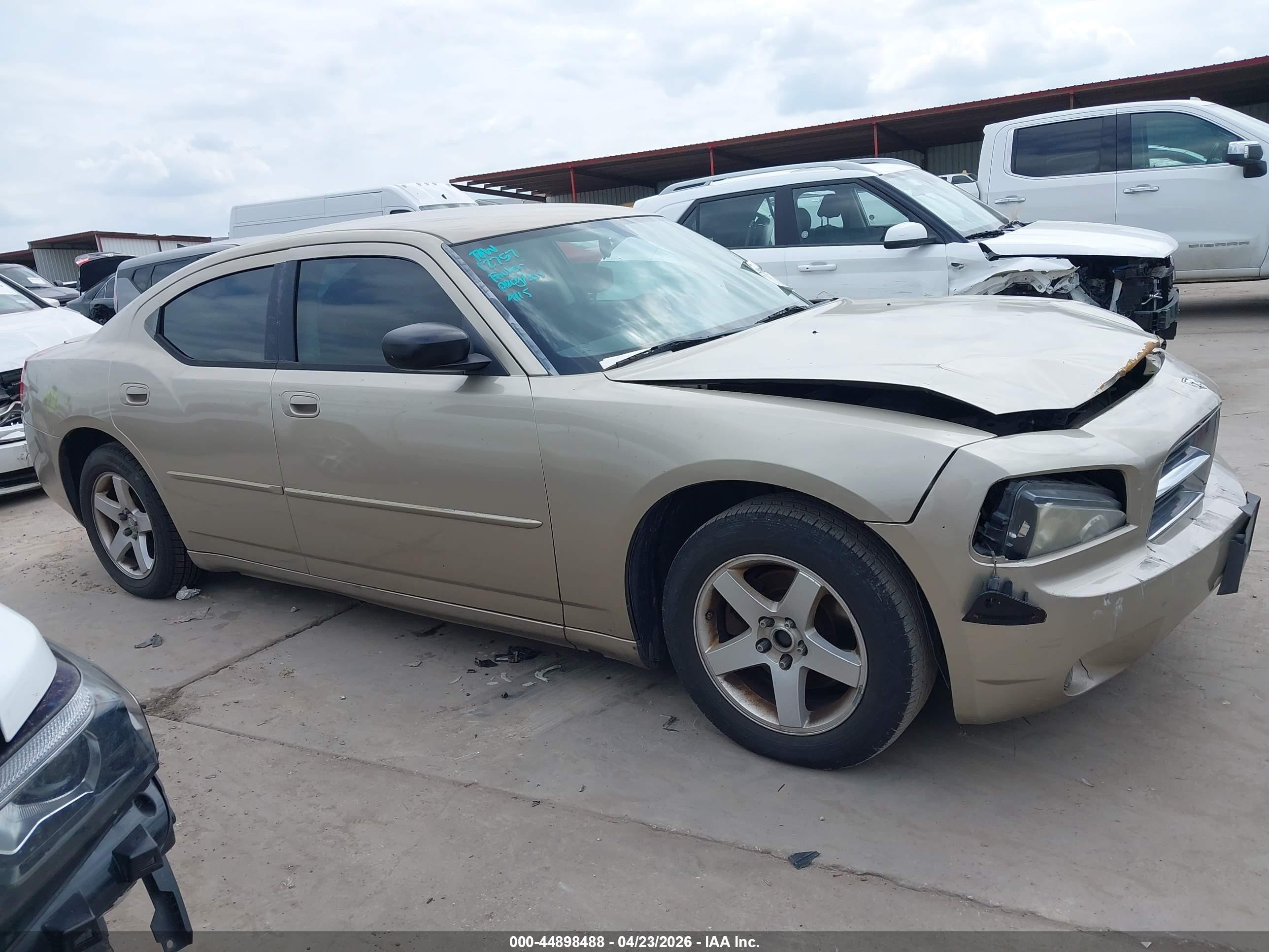2009 Dodge Charger Sxt Gold vin: 2B3KA33VX9H584965