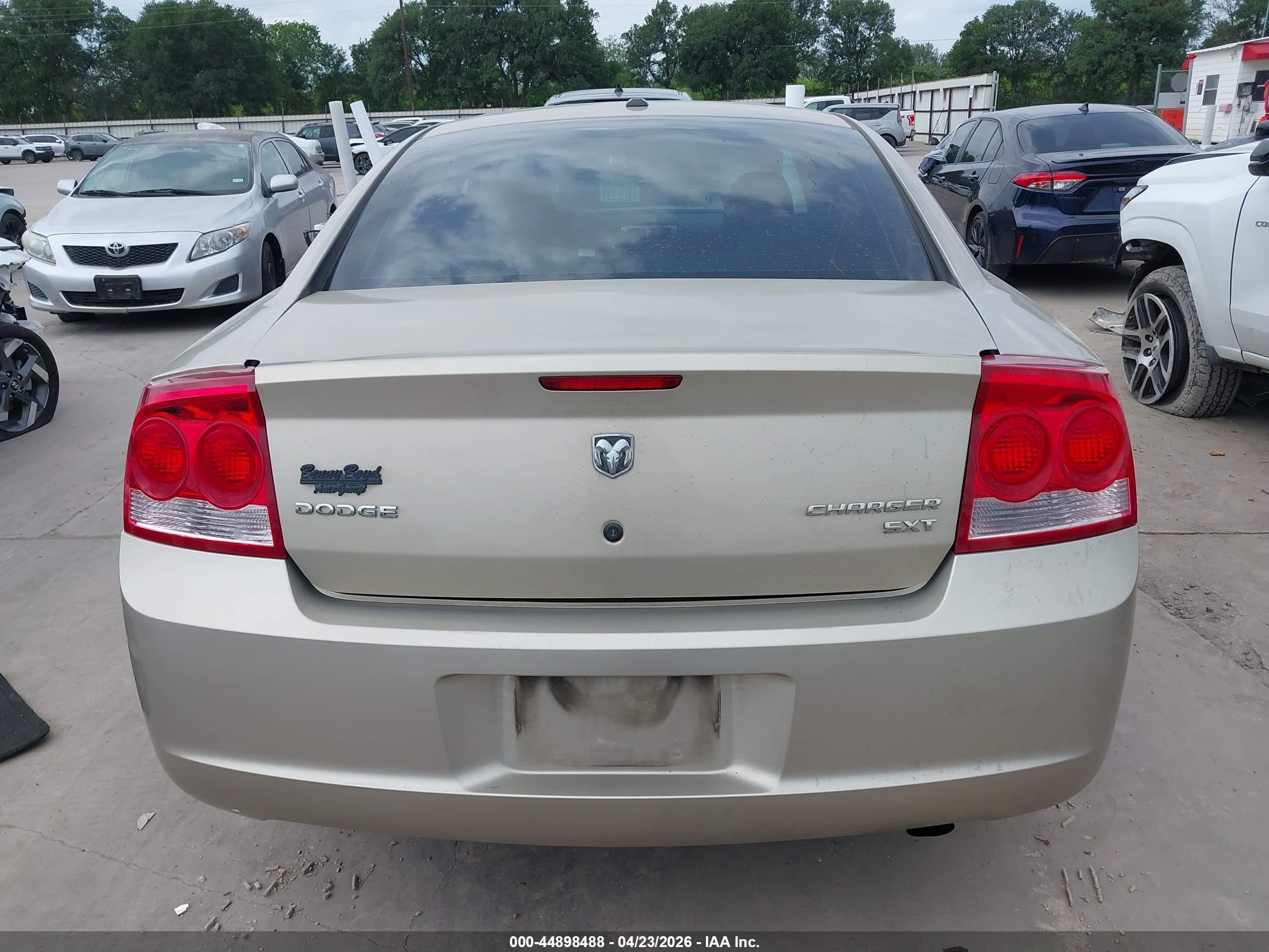 2009 Dodge Charger Sxt Gold vin: 2B3KA33VX9H584965