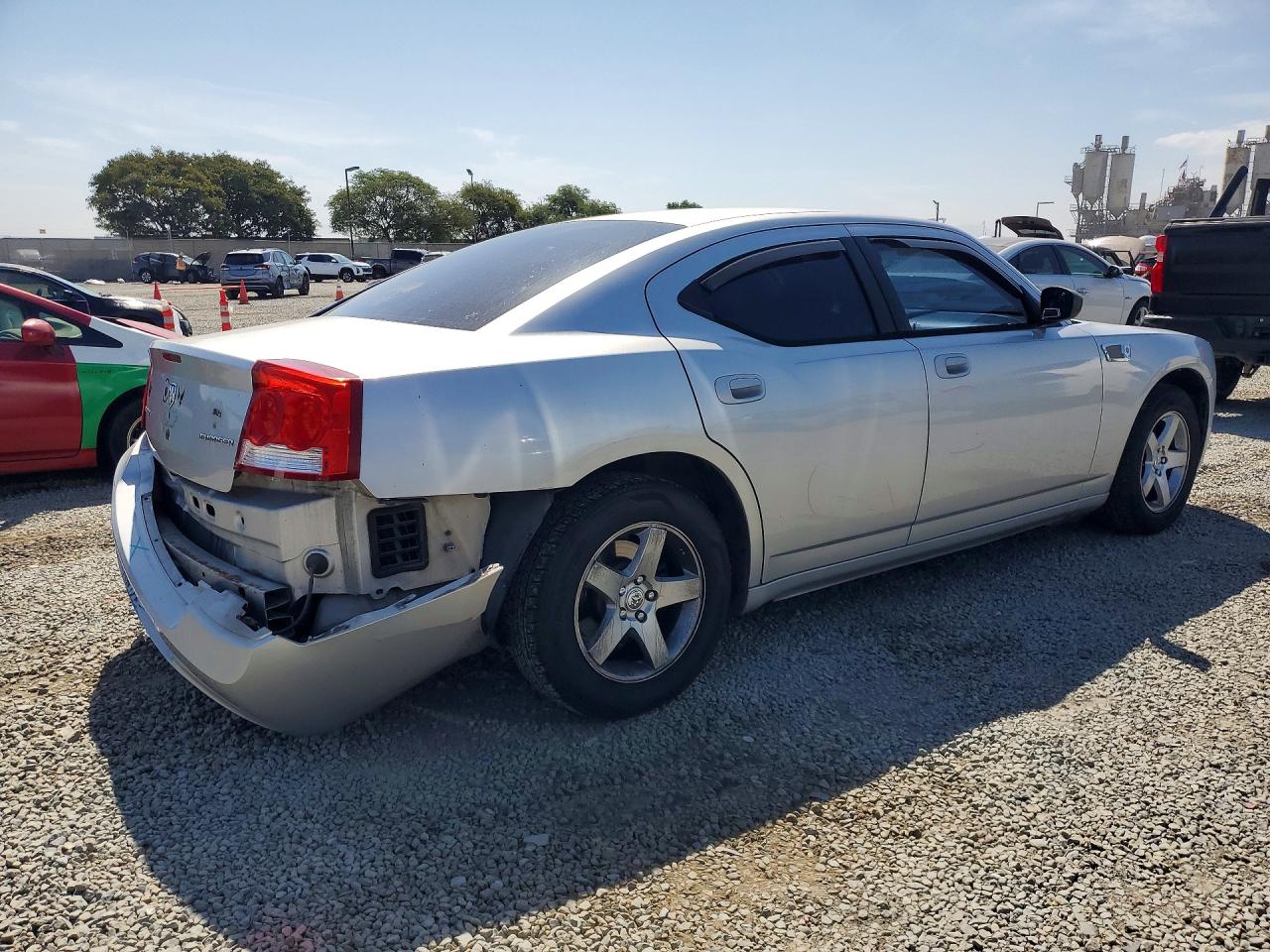 2009 Dodge Charger Silver vin: 2B3KA43D09H534038