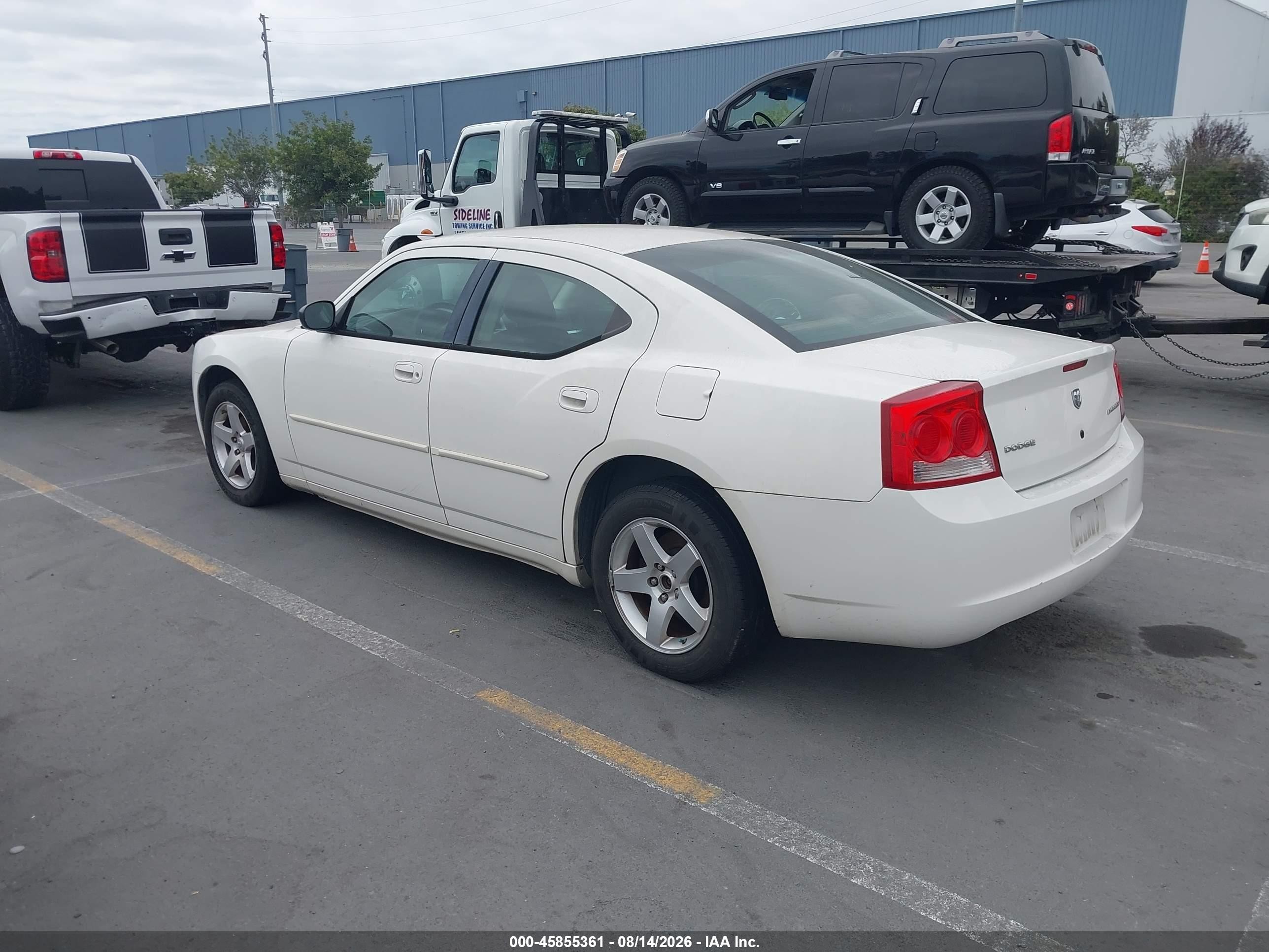 2009 Dodge Charger Se White vin: 2B3KA43D19H531004