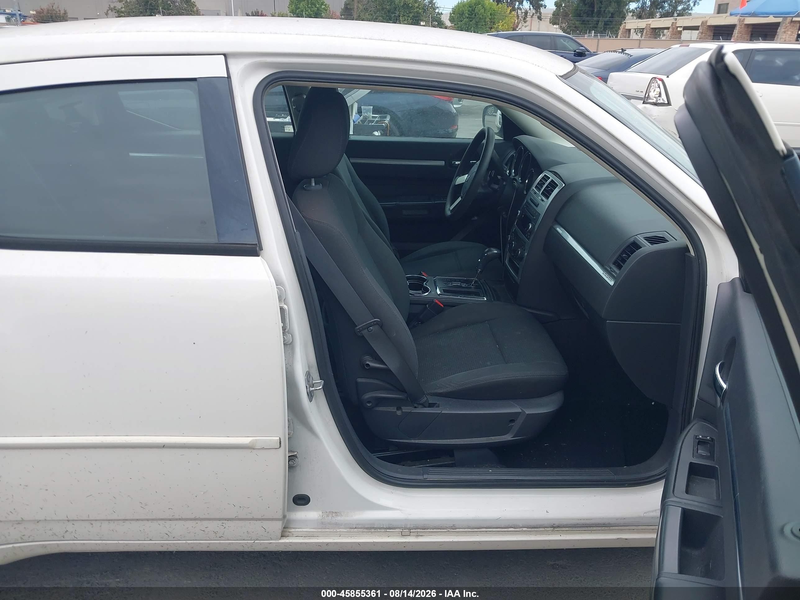 2009 Dodge Charger Se White vin: 2B3KA43D19H531004