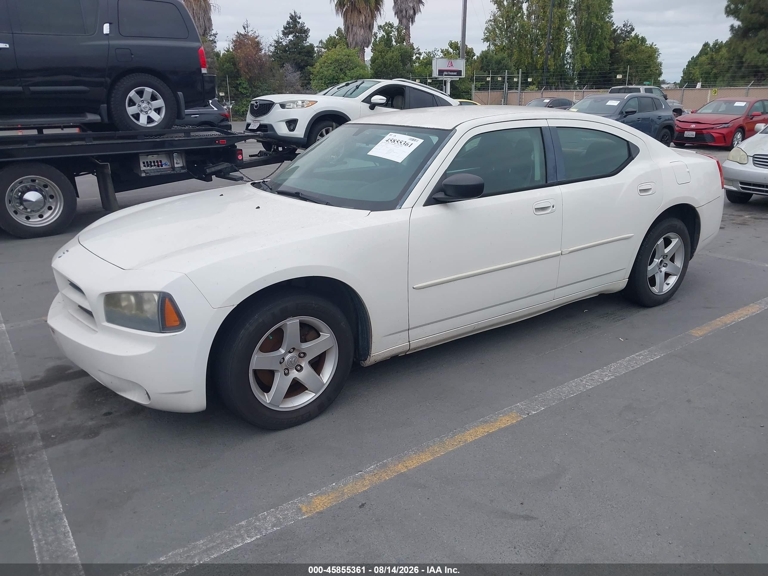 2009 Dodge Charger Se White vin: 2B3KA43D19H531004