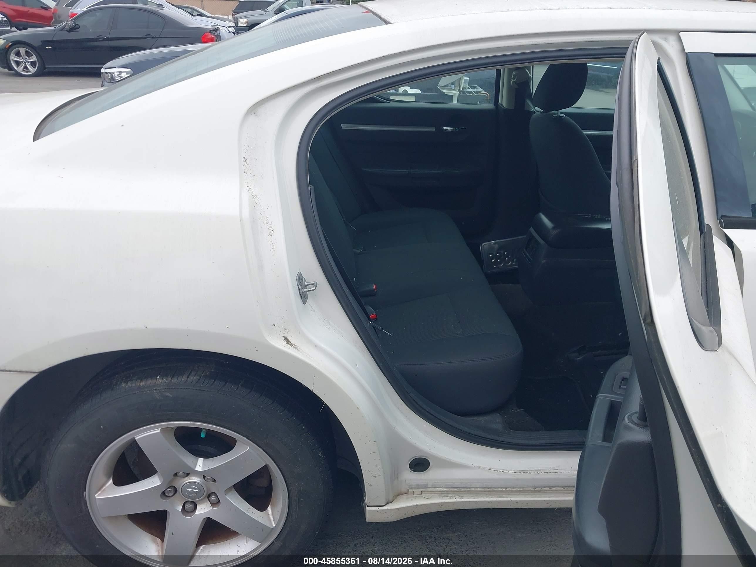 2009 Dodge Charger Se White vin: 2B3KA43D19H531004