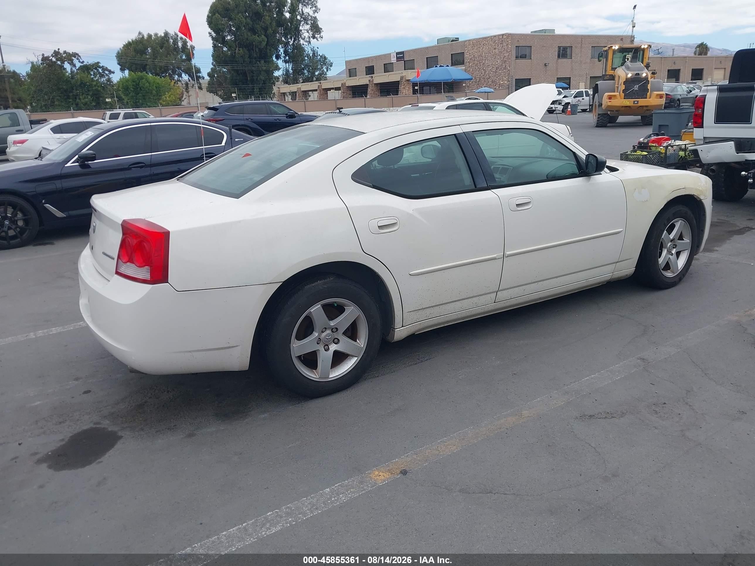 2009 Dodge Charger Se White vin: 2B3KA43D19H531004