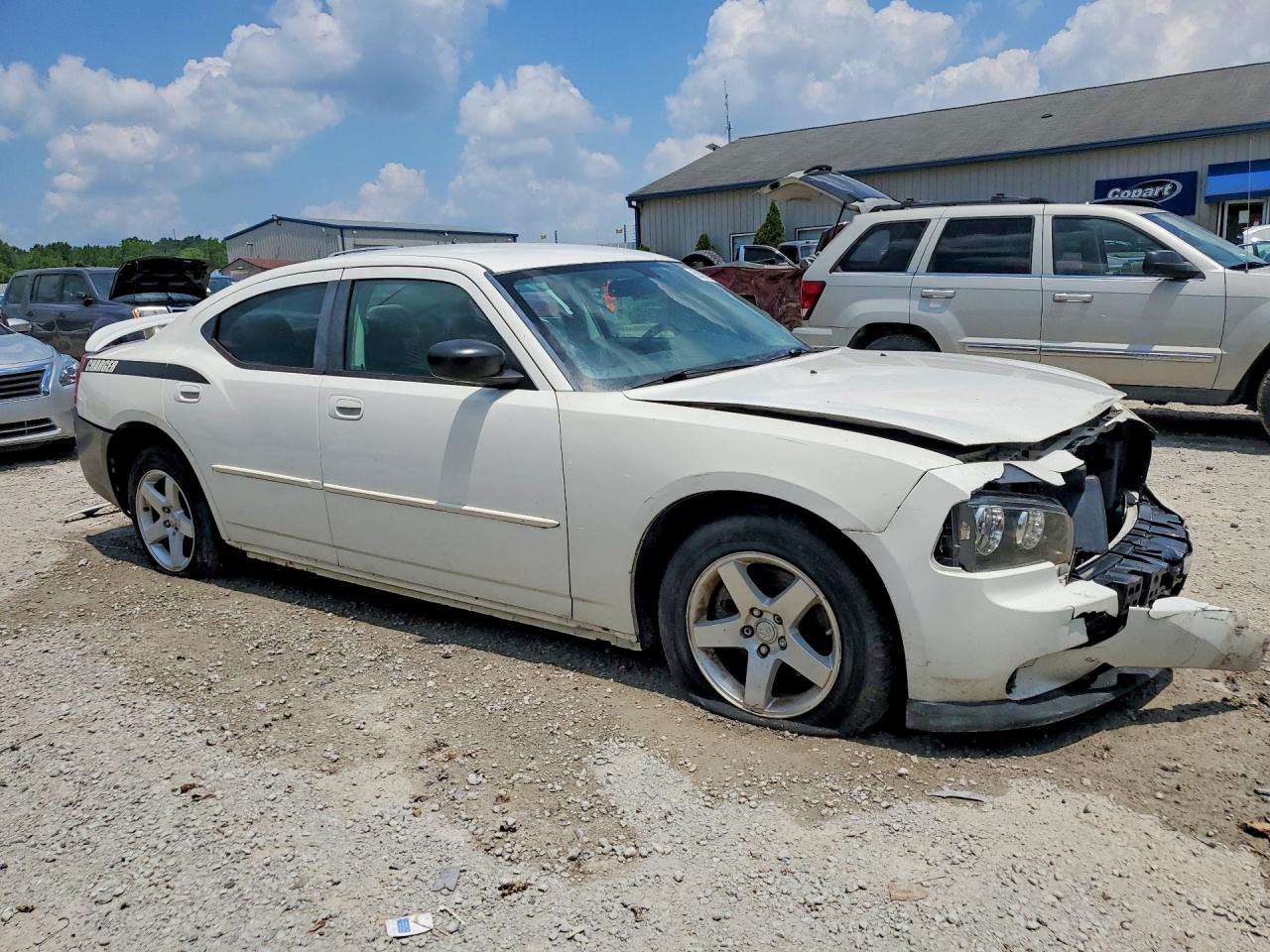 2009 Dodge Charger Белый vin: 2B3KA43D19H555187