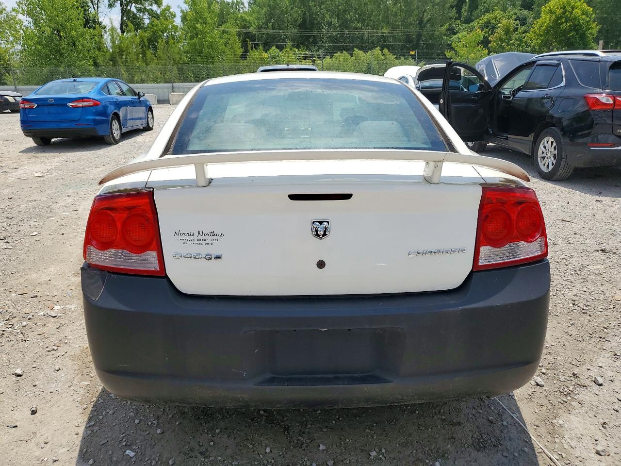 2009 Dodge Charger Белый vin: 2B3KA43D19H555187