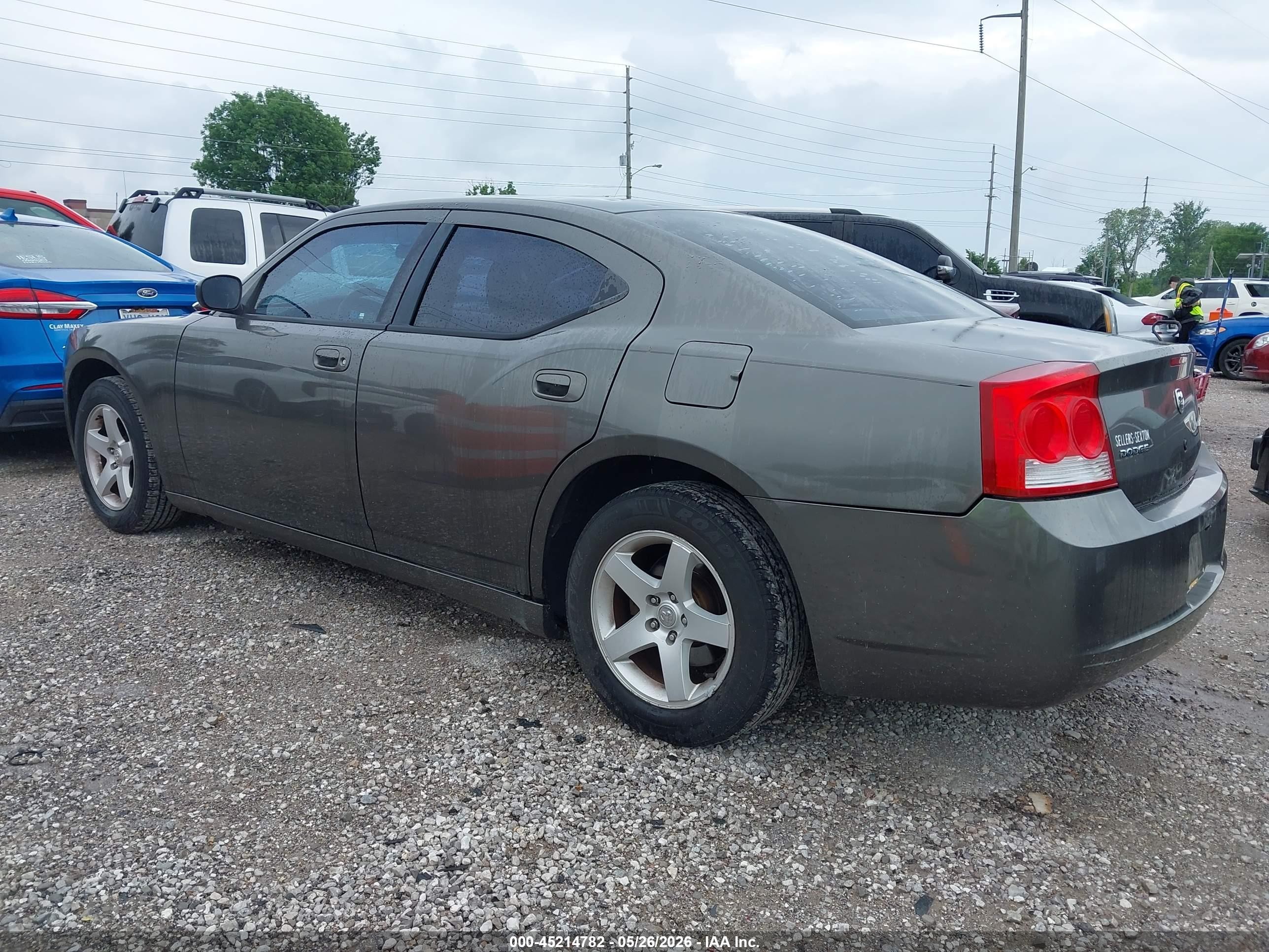 2009 Dodge Charger Se Gray vin: 2B3KA43D69H576942
