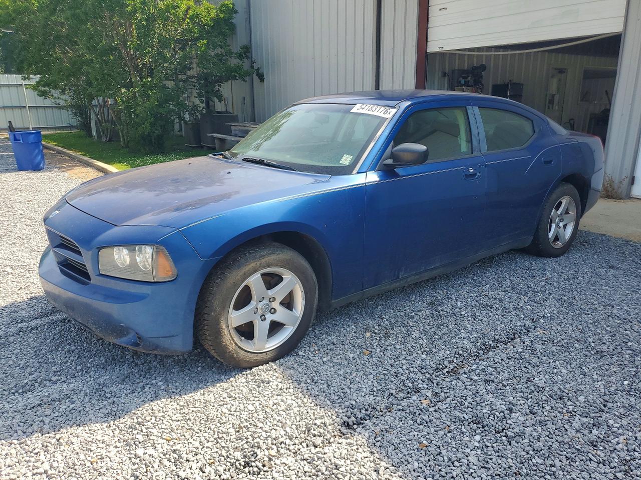 2009 Dodge Charger Blue vin: 2B3KA43D89H554084