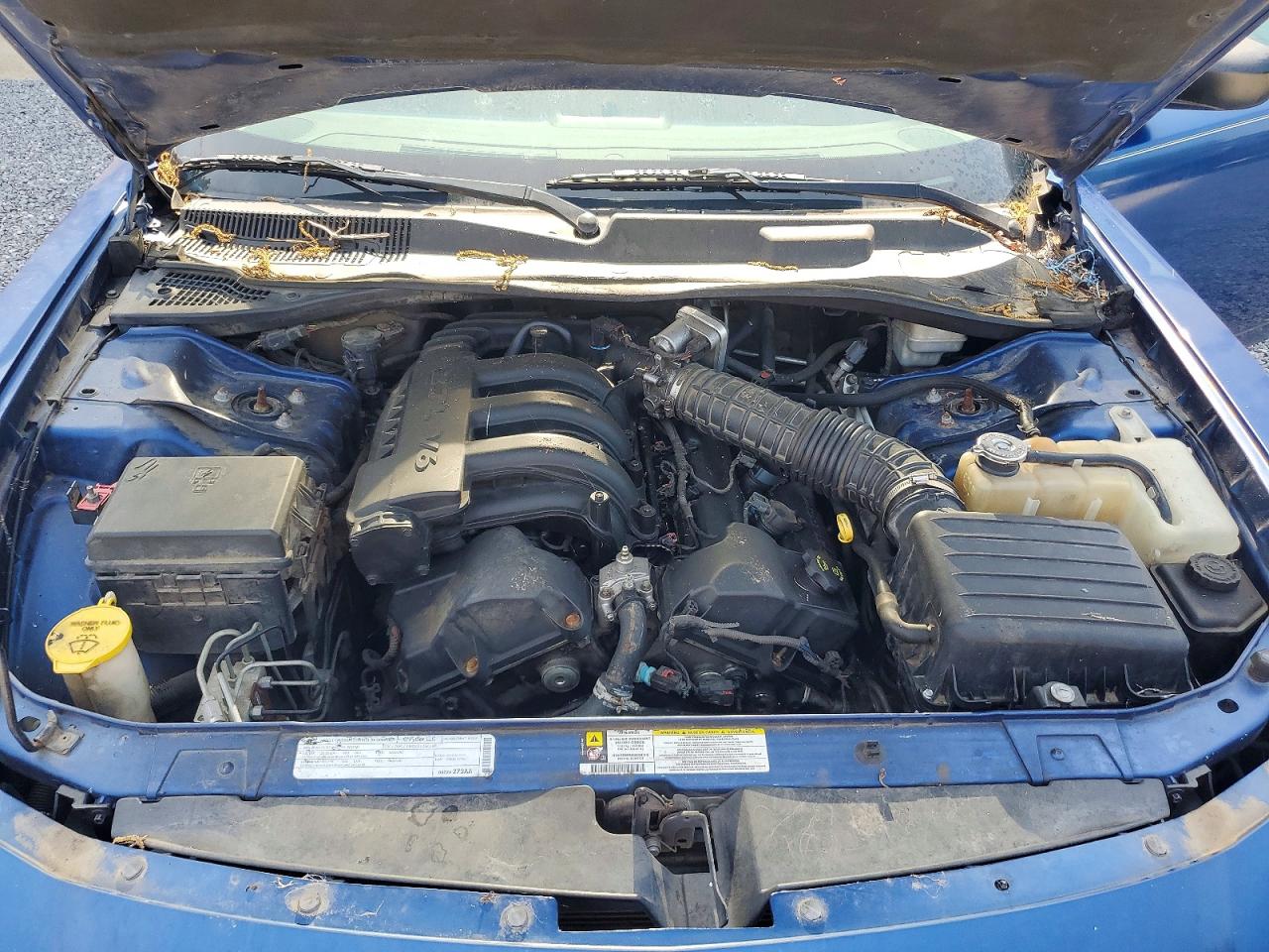 2009 Dodge Charger Синий vin: 2B3KA43D89H554084