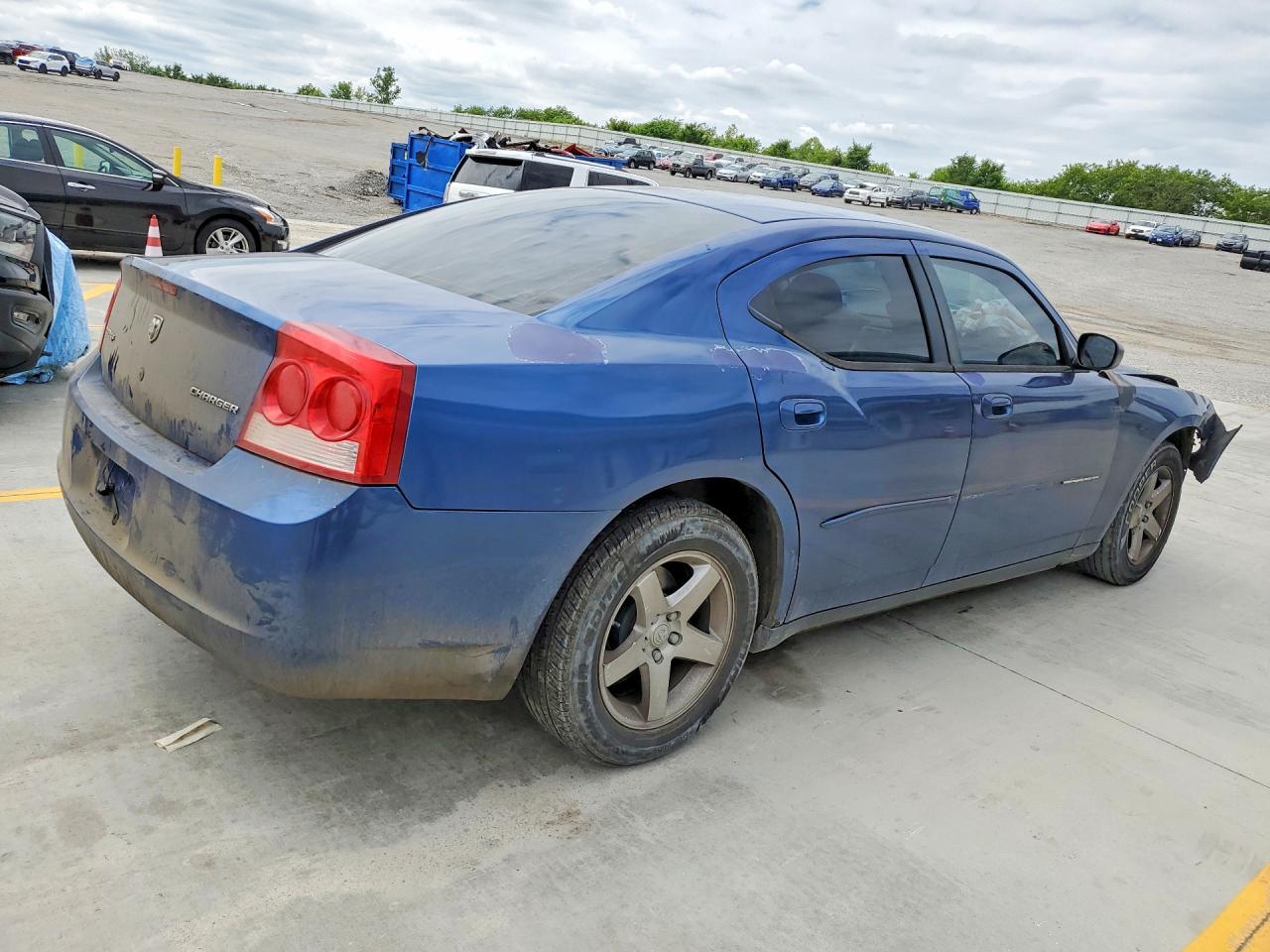 2009 Dodge Charger Blue vin: 2B3KA43DX9H615824