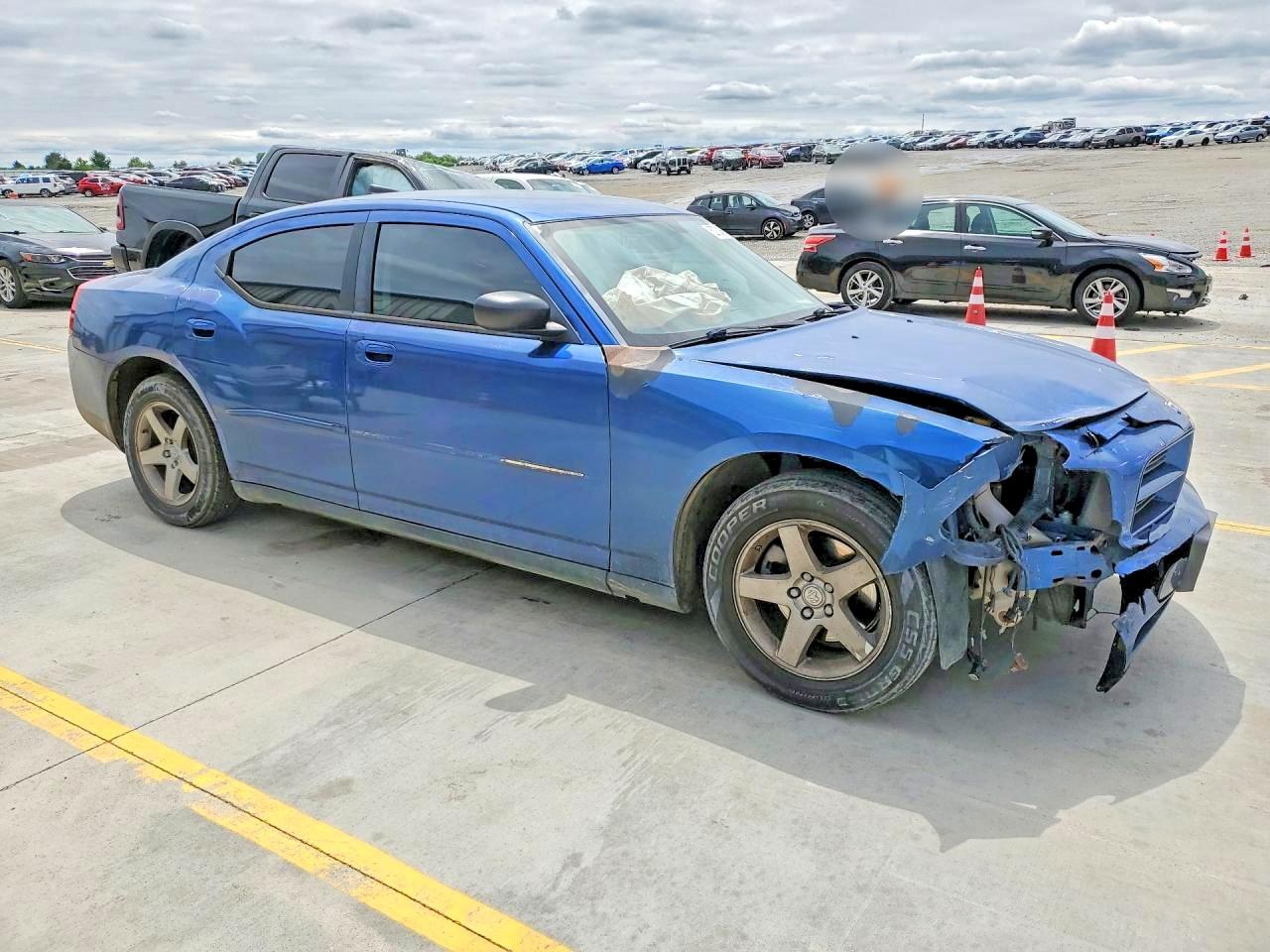 2009 Dodge Charger Blue vin: 2B3KA43DX9H615824