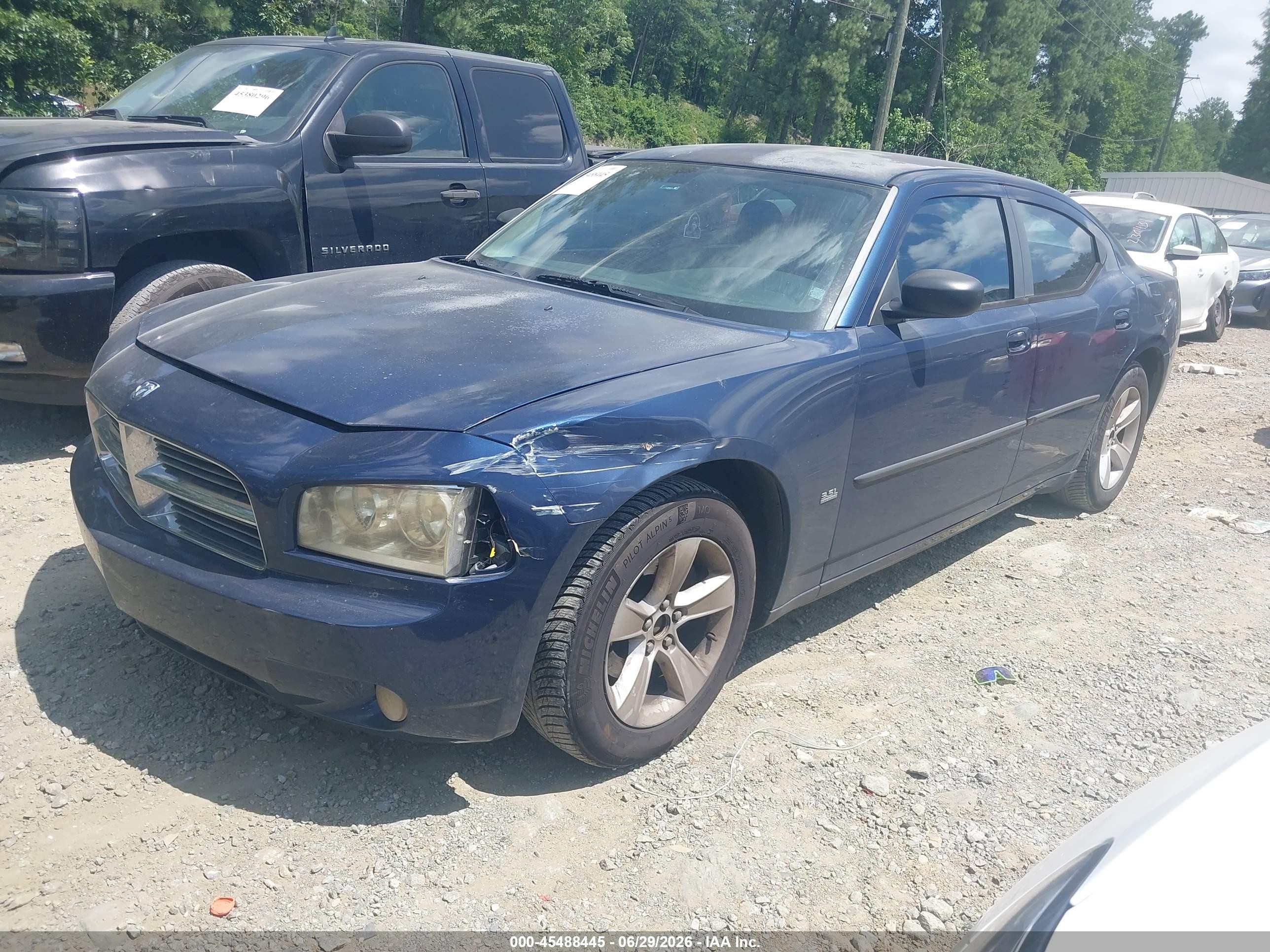 2006 Dodge Charger   Blue vin: 2B3KA43G06H406291